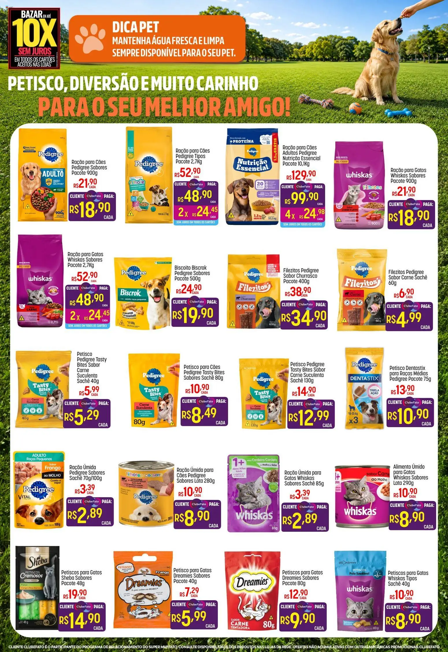 Super Muffato Folheto - válido de 01/09/2026 | Página: 2 | Produtos: Patê, Salsa, Frango, Ração