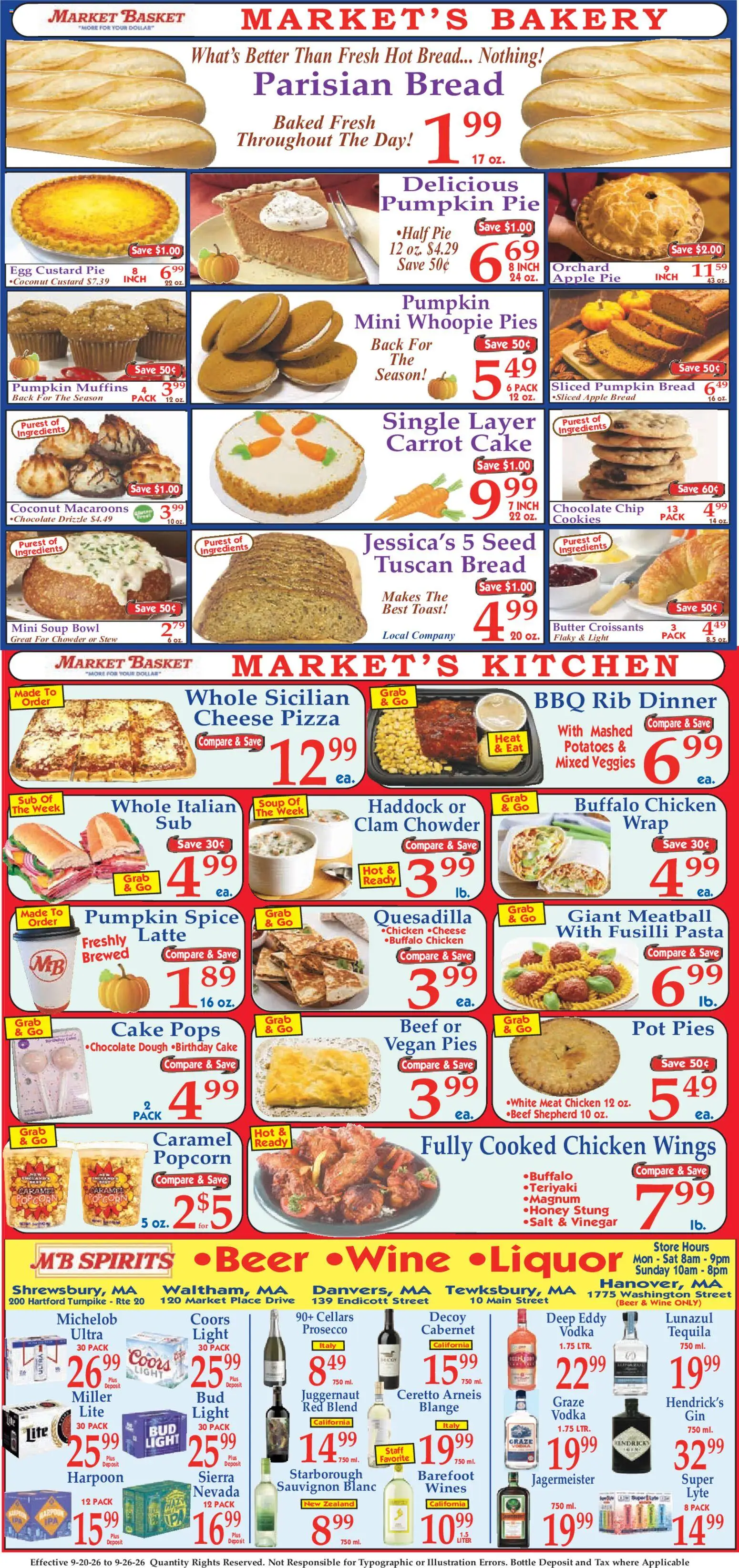 Market Basket Ad - valid from 09/20/2026 | Page: 8