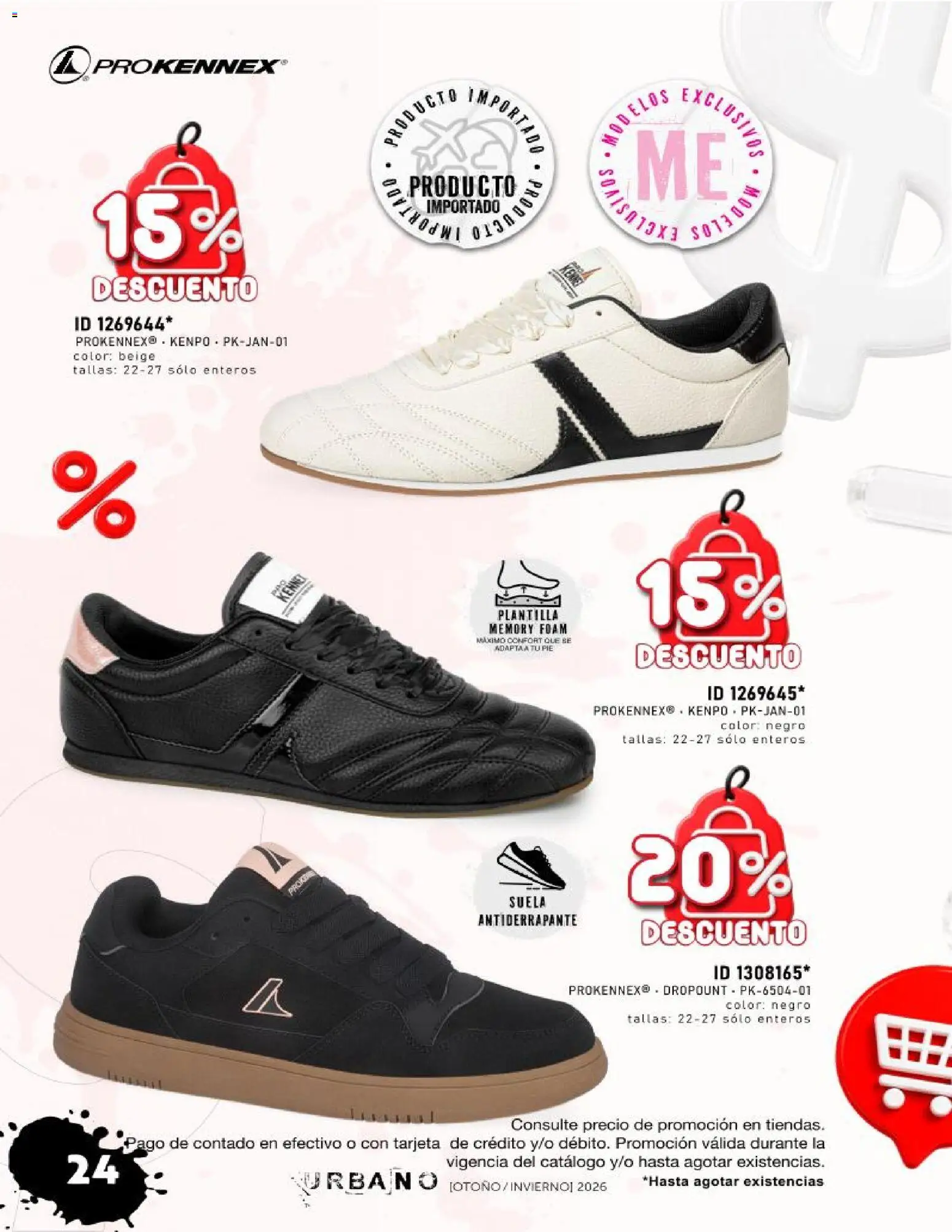Nuevas ofertas de Price Shoes válidas en toda la República Mexicana desde el 15/10/2026. ¡Encuentra las mejores ofertas en Price Shoes catálogo Urbano! | Página: 22