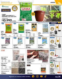 Construmart Ofertas válido desde el 01.06.2026 | Página: 35 | Productos: Fijador, Azada, Café, Macetero