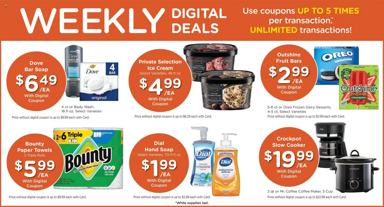 Dillons Weekly Ad - valid from 08/12/2026 | Page: 4 | Products: Picker, Soap, Oreo, Ice