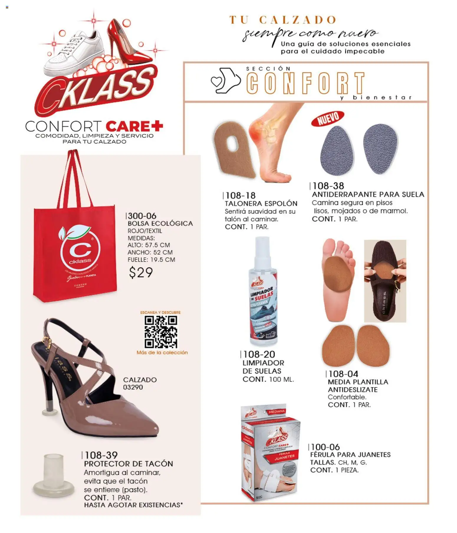 Nuevas ofertas de Cklass válidas en toda la República Mexicana desde el 08/07/2026. ¡Encuentra las mejores ofertas en Cklass catálogo Sandalias! | Página: 96 | Productos: Bolsa, Limpiador