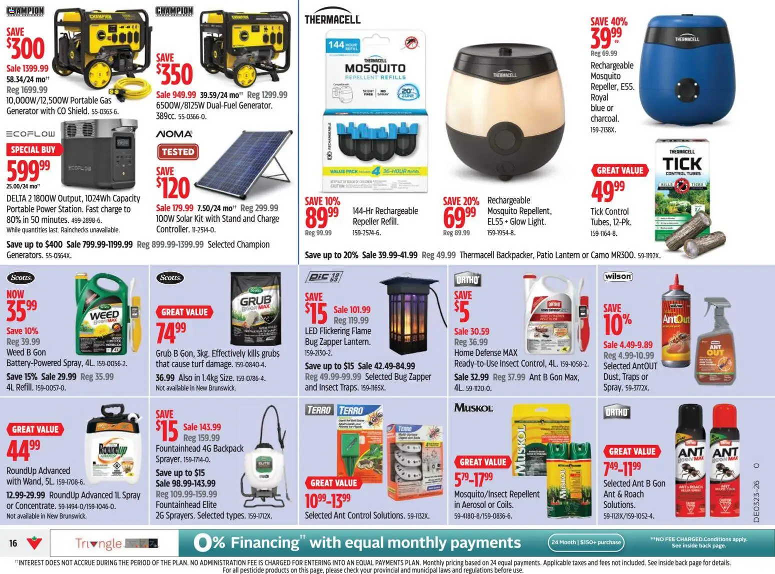 Canadian Tire flyer valid from 04.06.2026 | Page: 16 | Products: Backpack