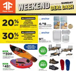 Preview of Mills Fleet Farm weekly ads valid from 07/23/2026