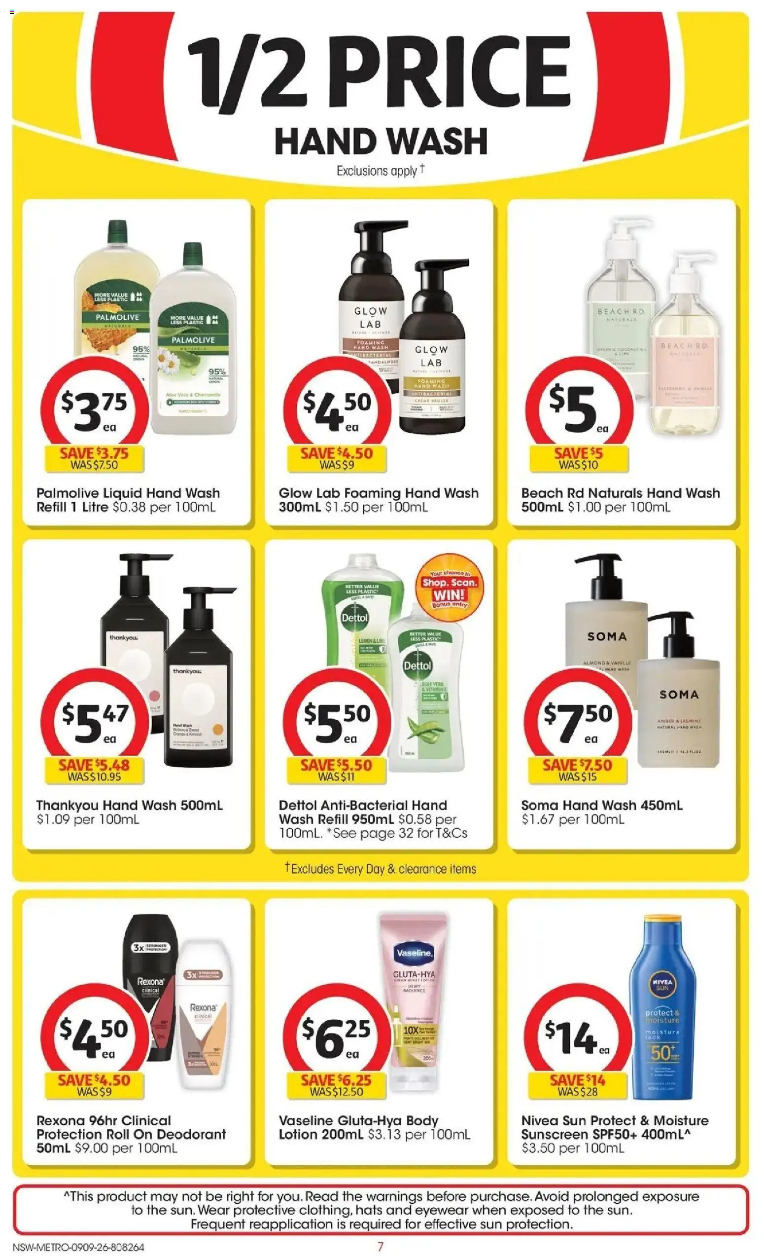 ﻿Coles catalogue valid from 09/09/2026 > Online Australia | Page: 7 | Products: Aloe vera, Lime, Vaseline, Hand wash