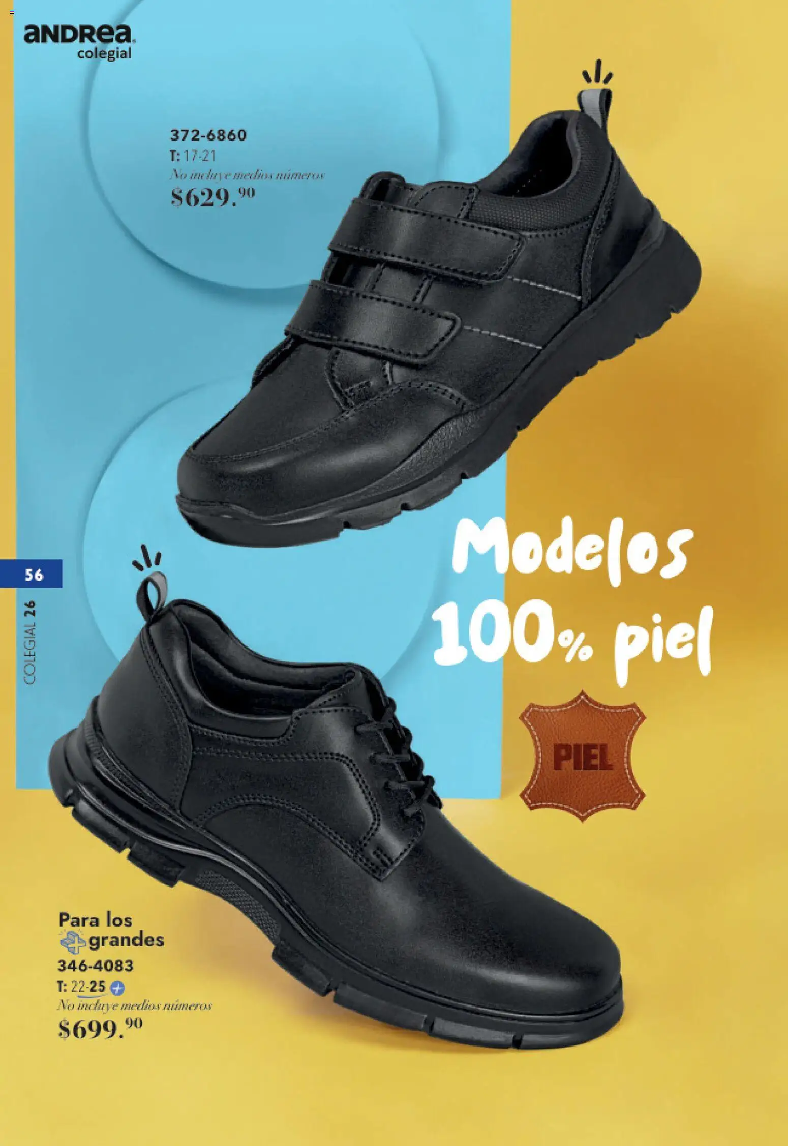 Nuevas ofertas de Andrea válidas en toda la República Mexicana desde el 23/05/2026. ¡Encuentra las mejores ofertas en Andrea catálogo Colegial! | Página: 56