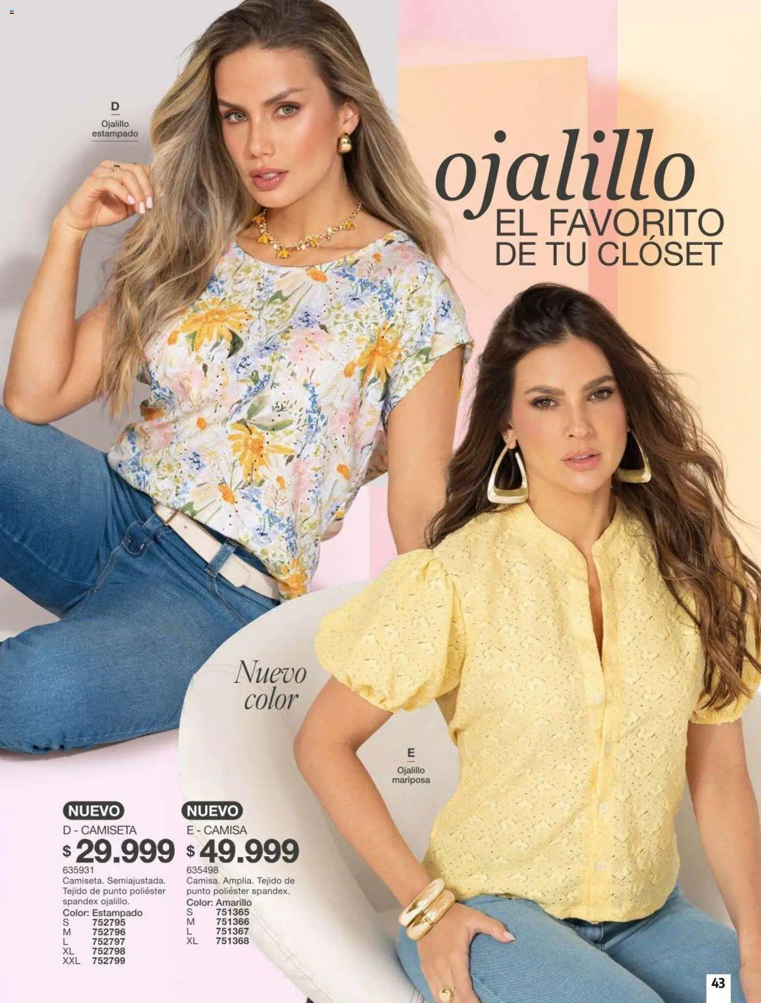 Carmel revista - valida desde el 01/10/2026 | Página: 43 | Productos: Camiseta, Clóset, Camisa