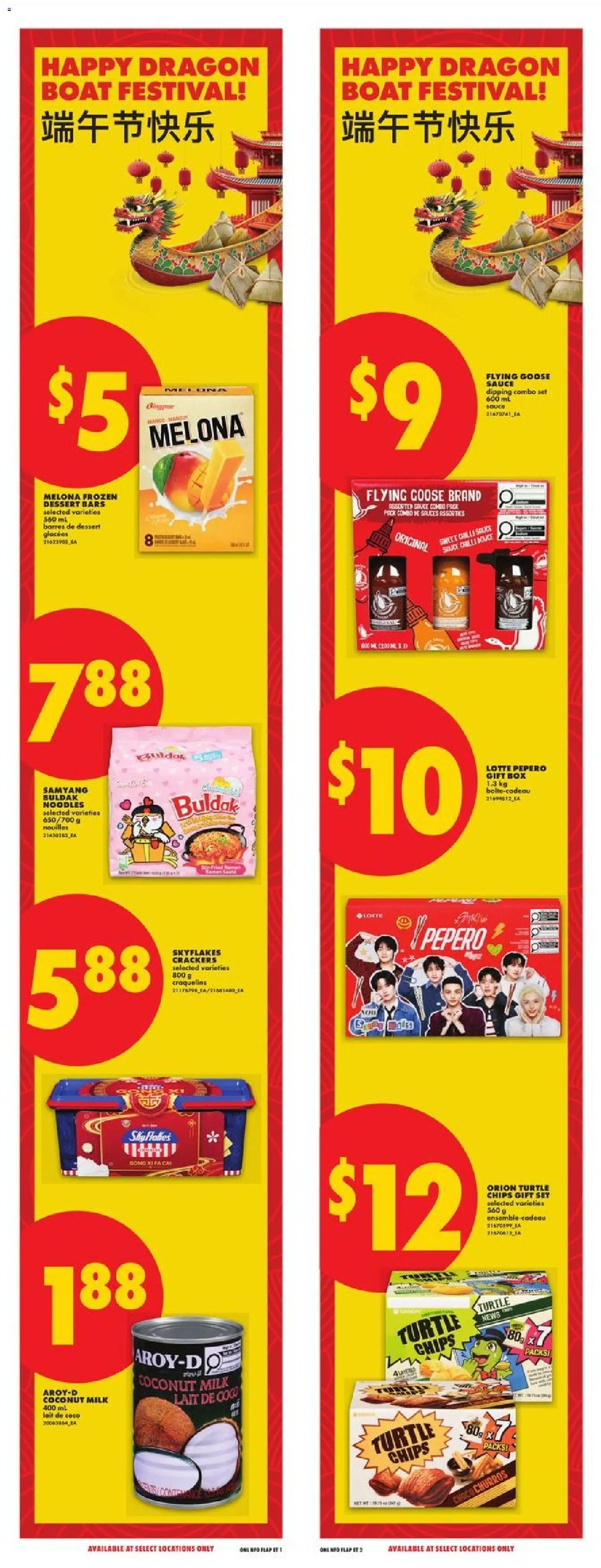 No Frills flyer valid from 28.05.2026 | Page: 15 | Products: Noodles, Chips, Box, Milk