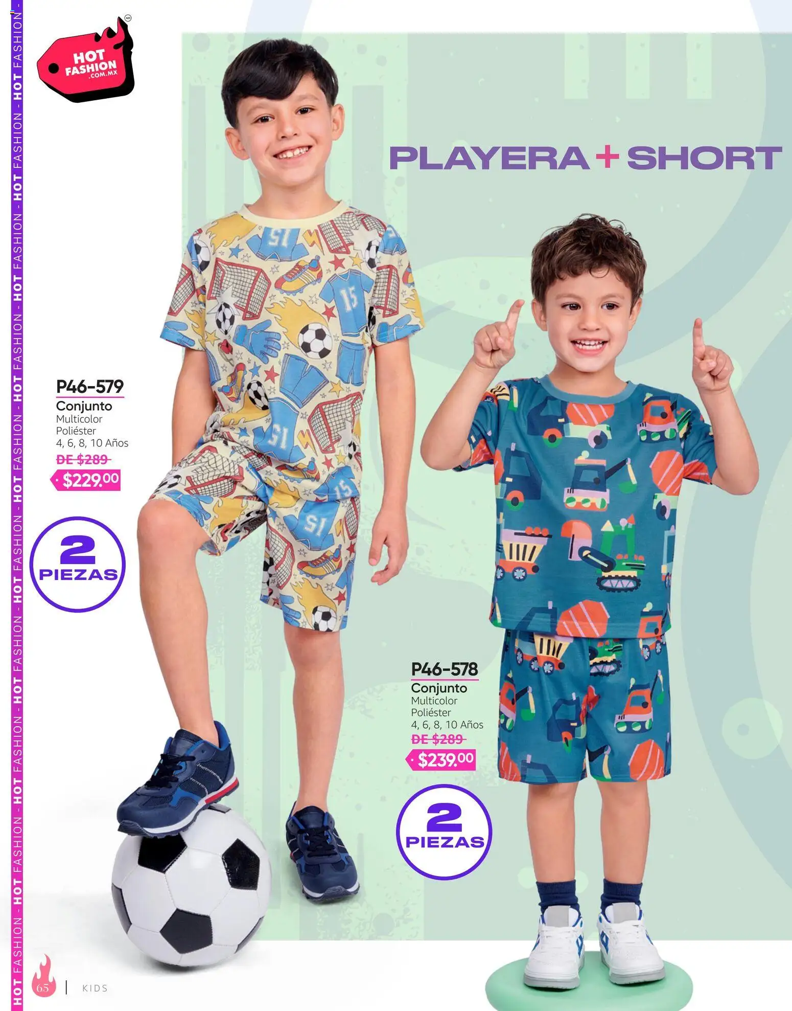 Nuevas ofertas de Cklass válidas en toda la República Mexicana desde el 03/08/2026. ¡Encuentra las mejores ofertas en Cklass catálogo Hot Fashion Ropa! | Página: 66 | Productos: Playera, Conjunto, Short