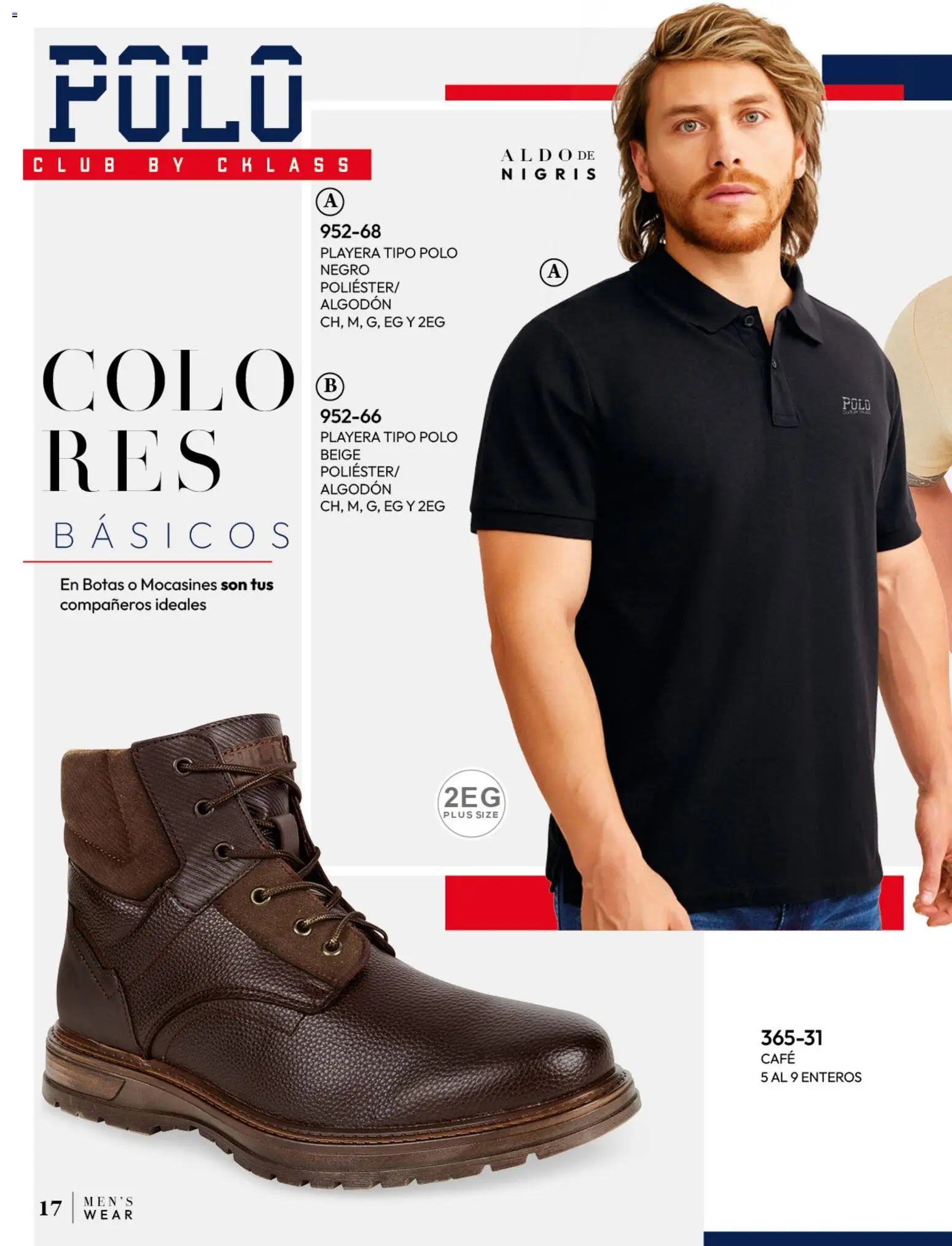 Nuevas ofertas de Cklass válidas en toda la República Mexicana desde el 08/07/2026. ¡Encuentra las mejores ofertas en Cklass catálogo Ropa caballero! | Página: 18 | Productos: Mocasines, Botas, Café, Playera