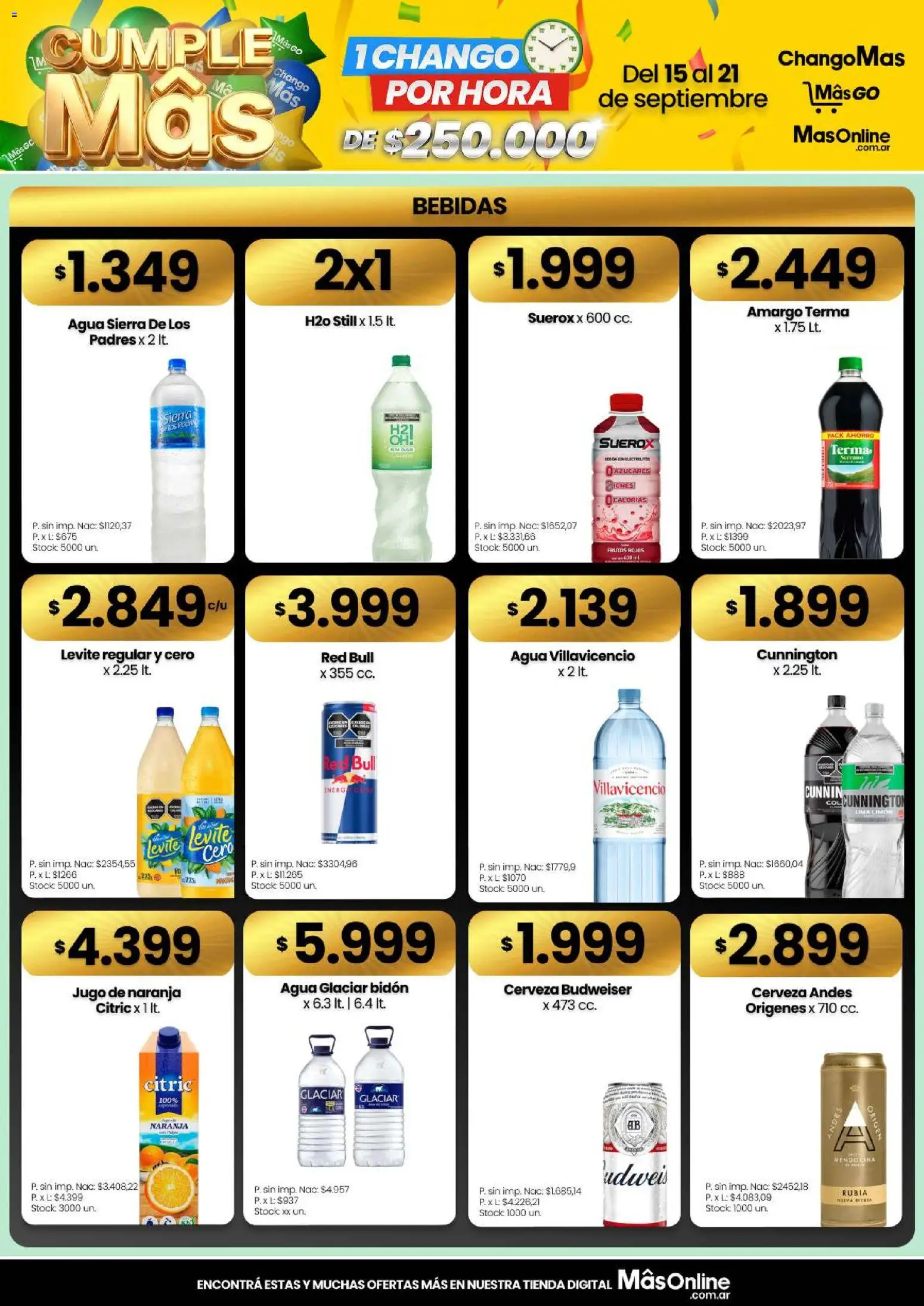 Changomas Ofertas │ válido desde el 15/09/2026 | Página: 6