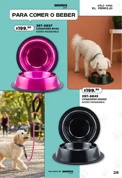 Vista previa de Andrea catálogo Pets, nuevo folleto de la tienda, válido en México a partir del 24/05/2026 | Página: 29 | Productos: Collar