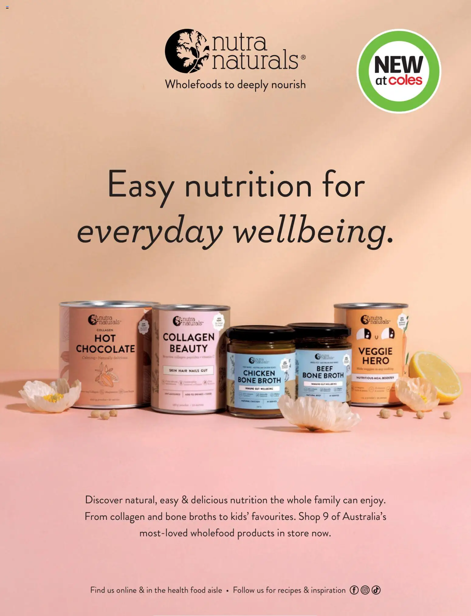 Coles catalogue - valid from 01/07/2026 | Page: 54 | Products: Chocolate, Chicken, Beef, Collagen