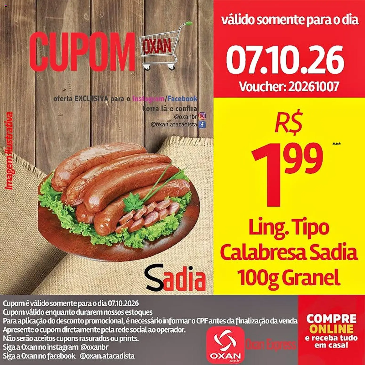 Oxan Atacadista Folheto - válido de 07/10/2026 | Página: 14