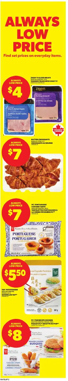 Preview of Atlantic Superstore weekly flyer / circulaire from shop Atlantic Superstore valid from 11.06.2026 | Page: 2 | Products: Turkey, Butter, Ham, Chicken