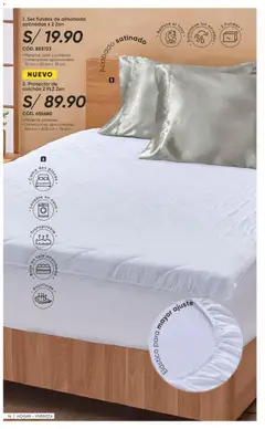 Vista previa de folleto Azzorti catálogo - Campaña 13 de la Azzorti válido desde 14/08/2026 | Página: 16 | Productos: Cama, Colchón, Almohada