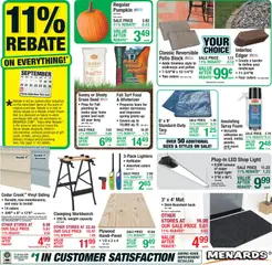 Preview of Menards weekly ads valid from 09/17/2026