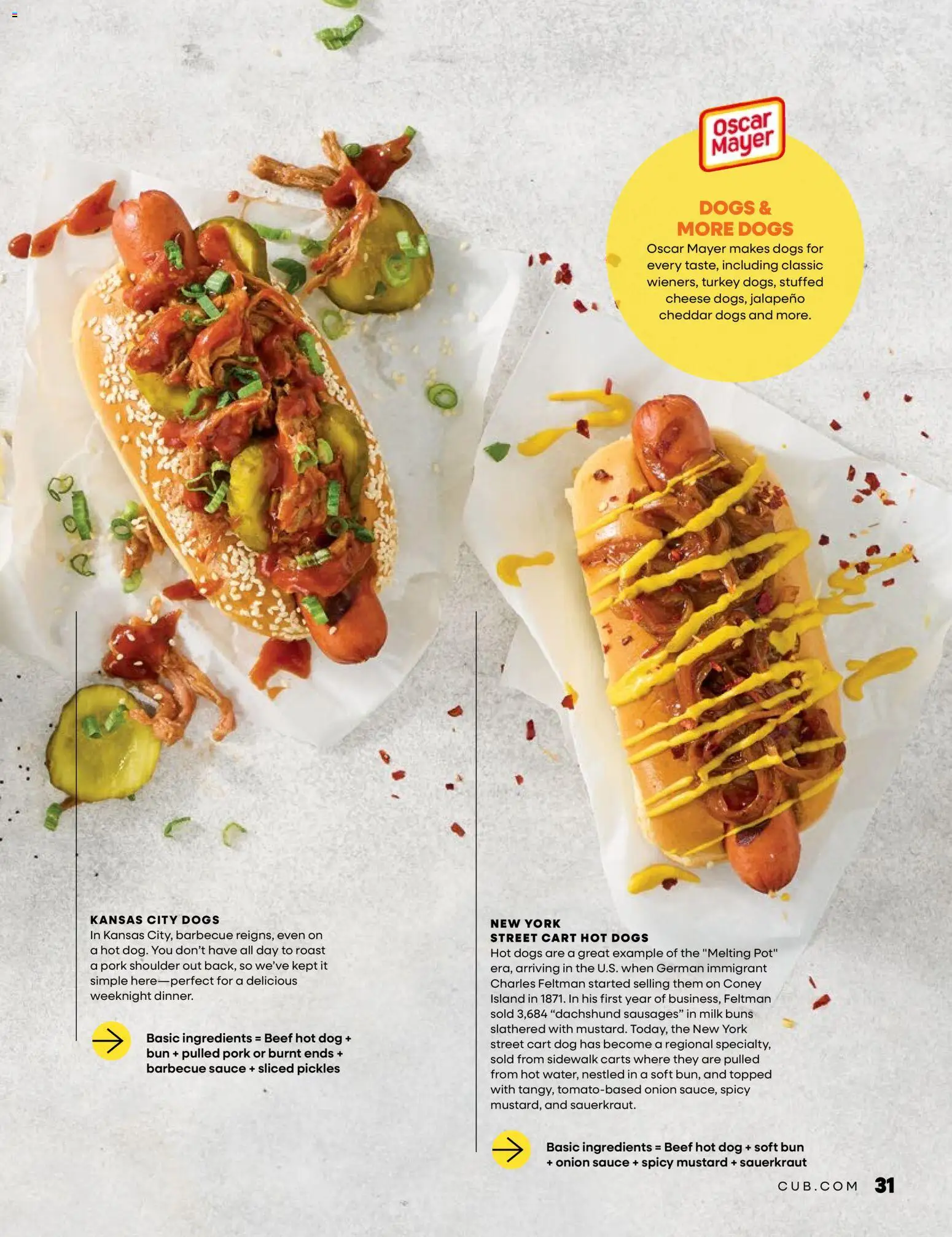 Cub Foods Magazine - valid from 06/01/2026 | Page: 31 | Products: Milk, Cheese, Mustard, Pulled pork