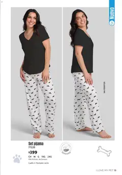 Vista previa de Ilusión catálogo Otoño, nuevo folleto de la tienda, válido en México a partir del 01/07/2026 | Página: 15 | Productos: Pijama
