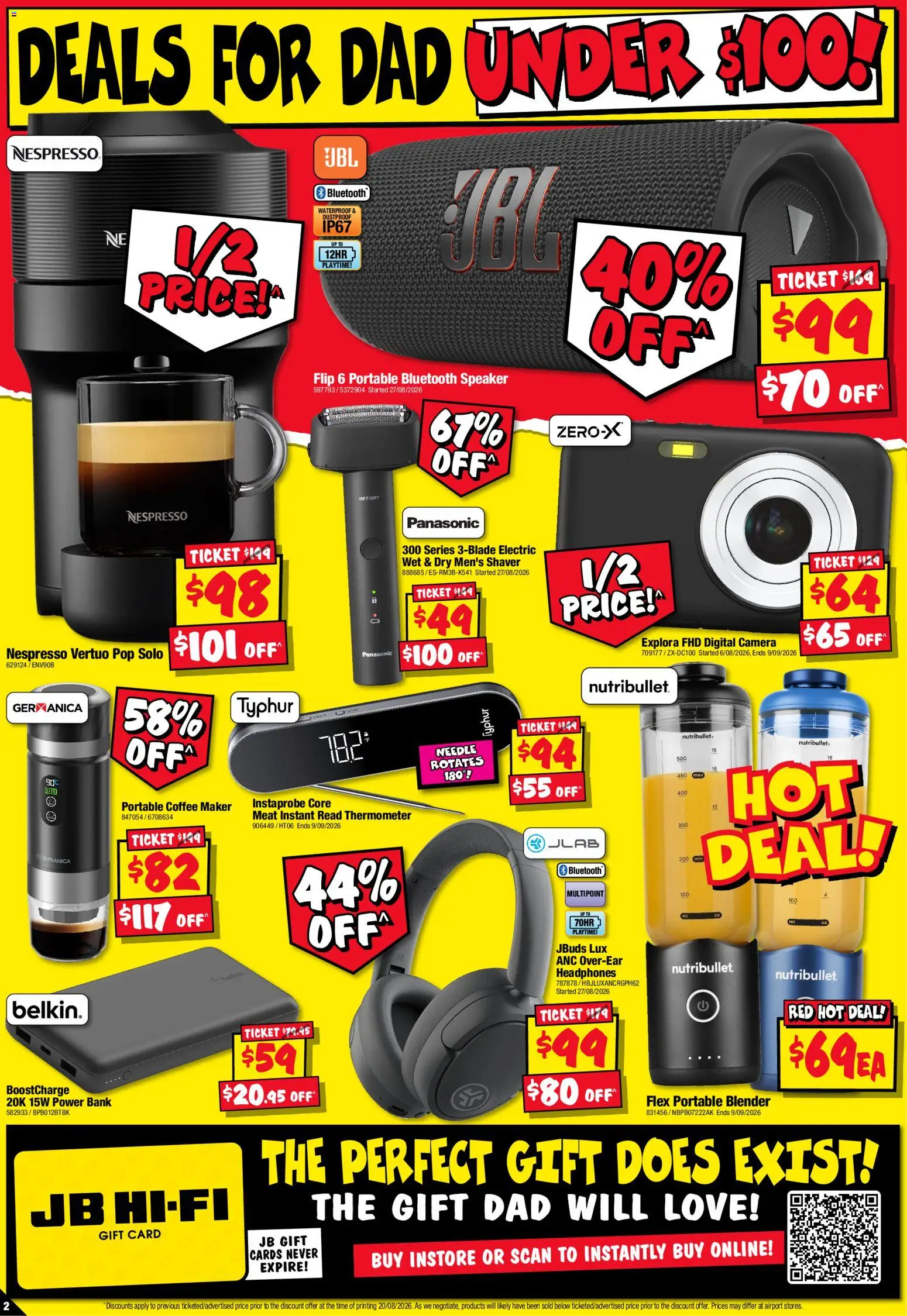 JB Hi-Fi catalogue - valid from 03/09/2026 | Page: 2 | Products: Coffee, Meat, Digital, Thermometer
