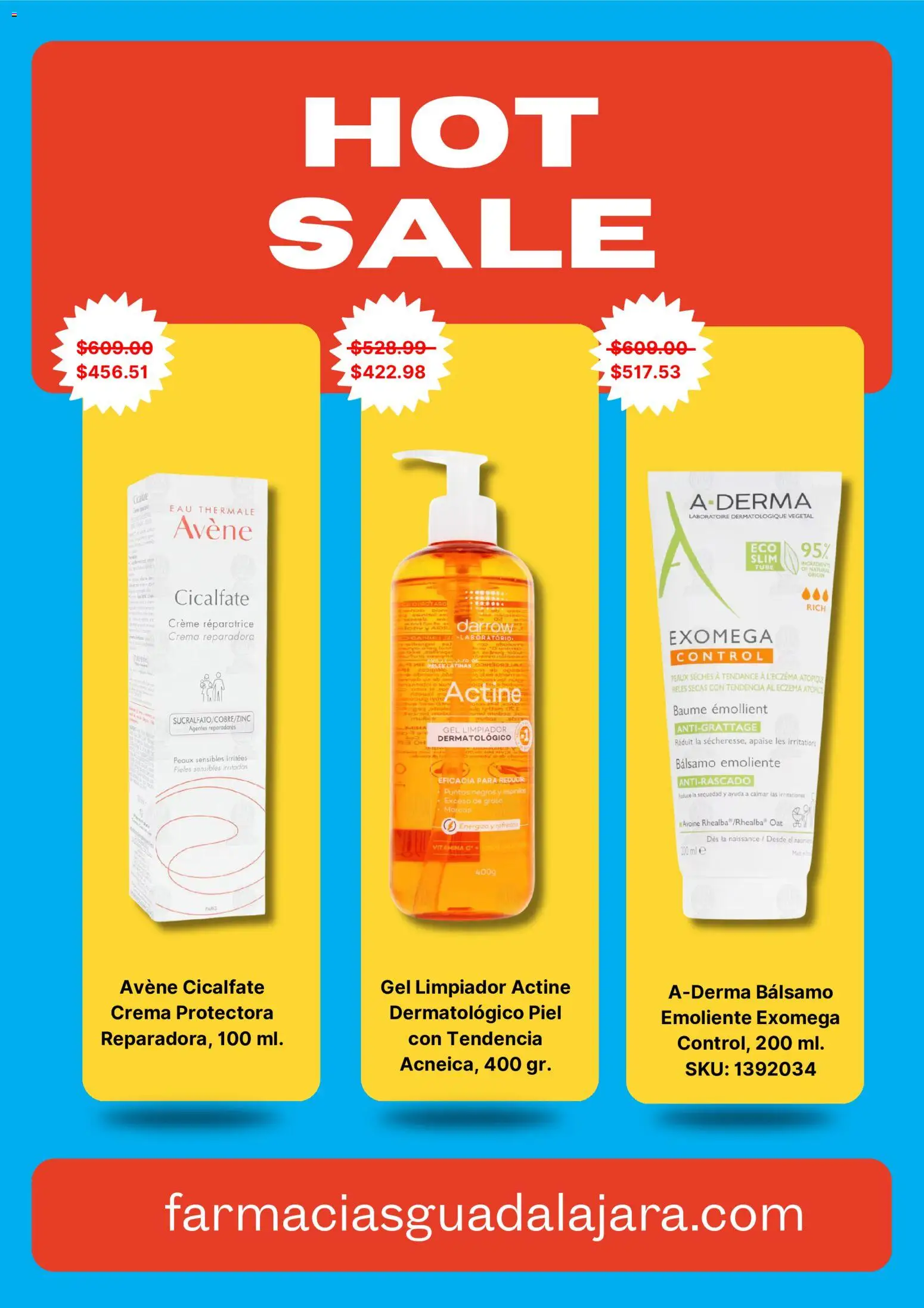 Nuevas ofertas de Farmacia Guadalajara válidas en toda la República Mexicana desde el 25.05.2026. ¡Encuentra las mejores ofertas en Farmacia Guadalajara Hot Sale! | Página: 5 | Productos: Crema, Bálsamo, Limpiador