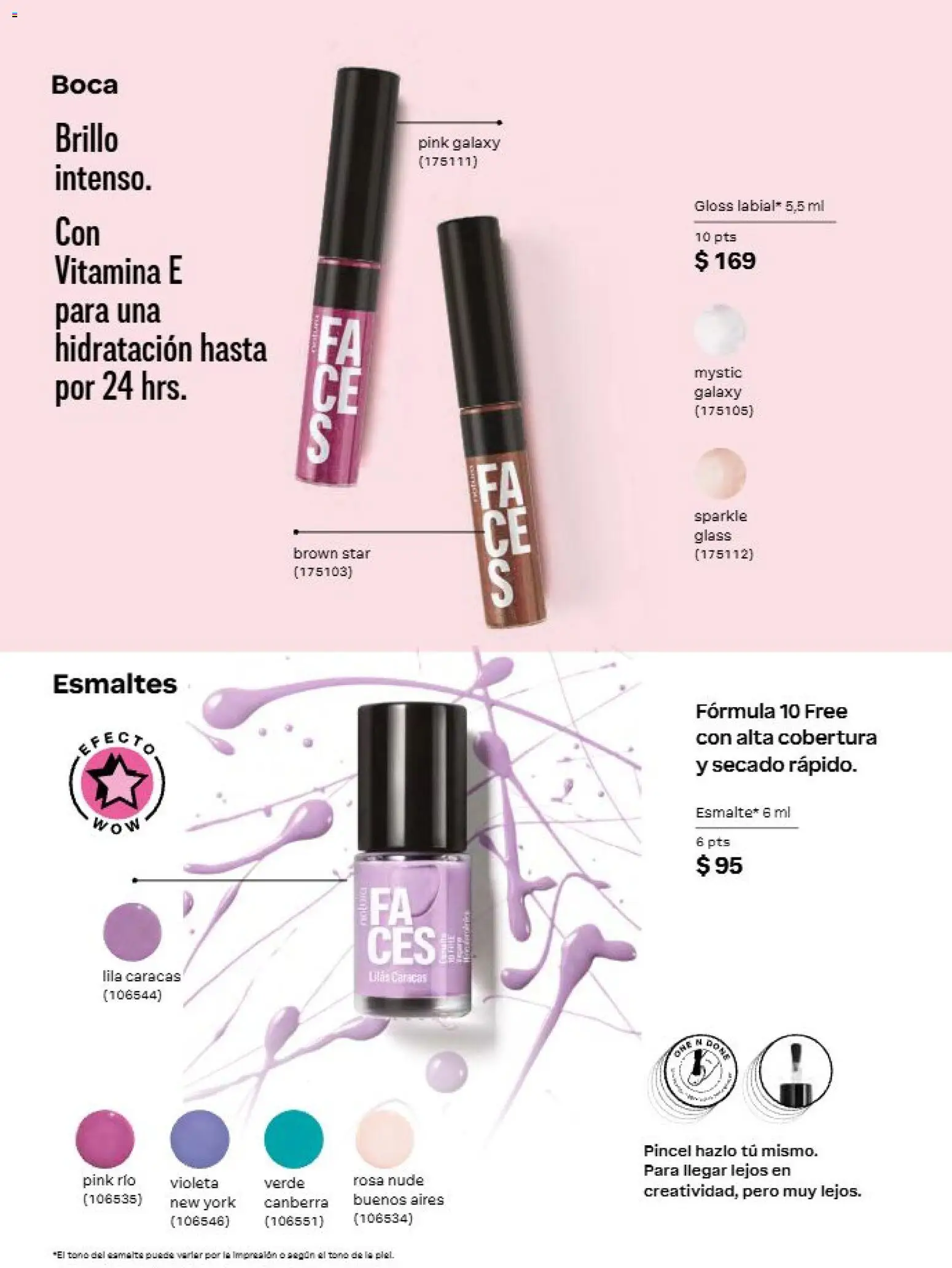 Nuevas ofertas de Natura válidas en toda la República Mexicana desde el 11/09/2026. ¡Encuentra las mejores ofertas en Natura campaña 14 2026! | Página: 72 | Productos: Pincel, Brillo