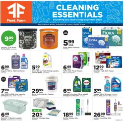 Preview of Mills Fleet Farm weekly ads valid from 09/28/2026
