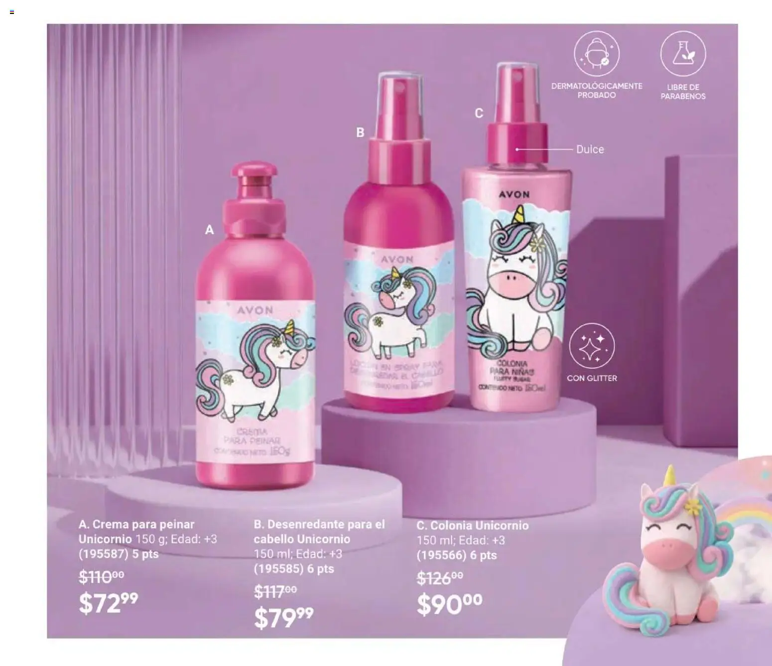 Nuevas ofertas de AVON válidas en toda la República Mexicana desde el 02/10/2026. ¡Encuentra las mejores ofertas en AVON Casa & Estilo 15 2026! | Página: 155 | Productos: Crema, Glitter, Dulce