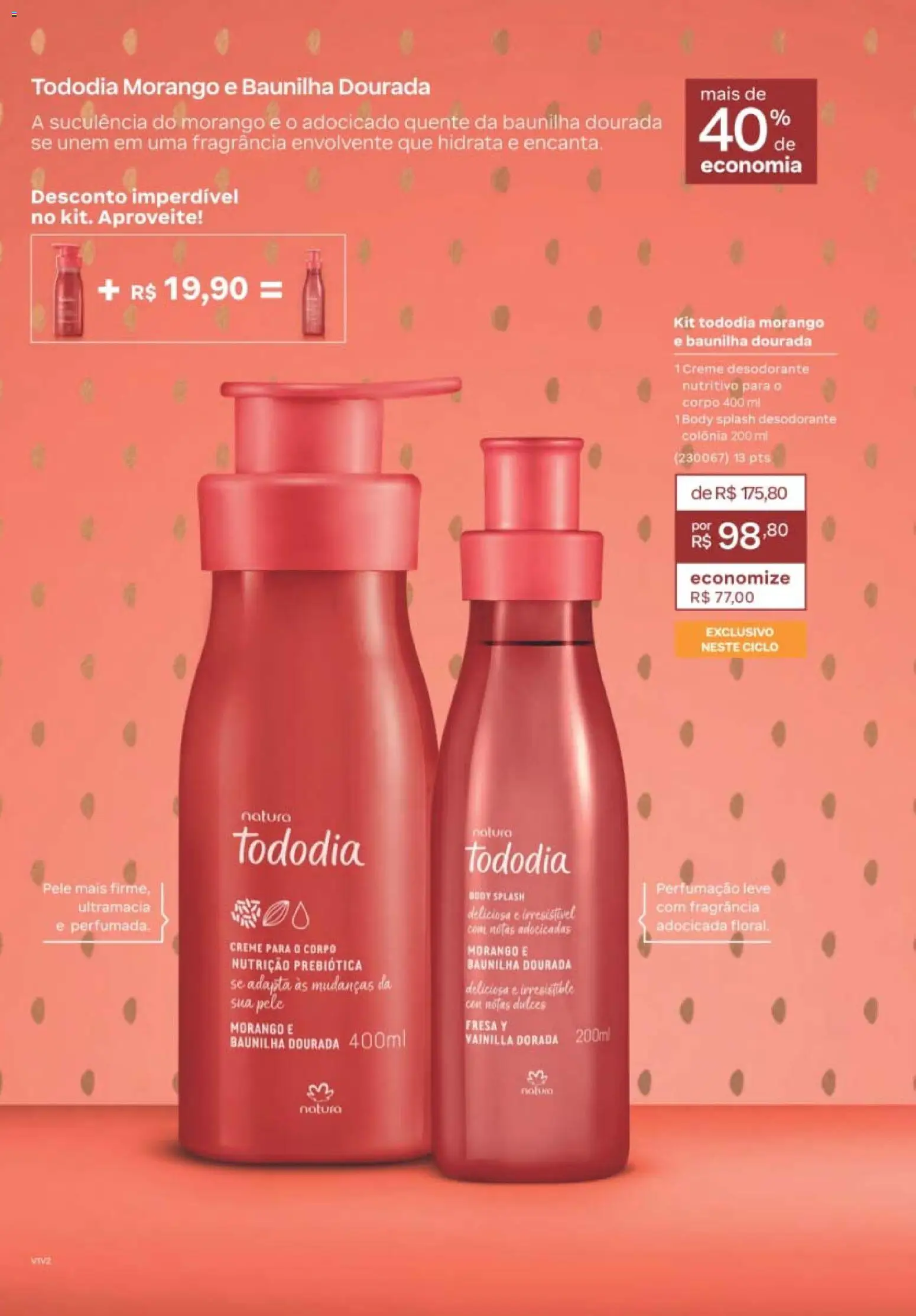 Natura Folheto - válido de 12/10/2026 | Página: 133 | Produtos: Fragrância, Baunilha, Desodorante, Body