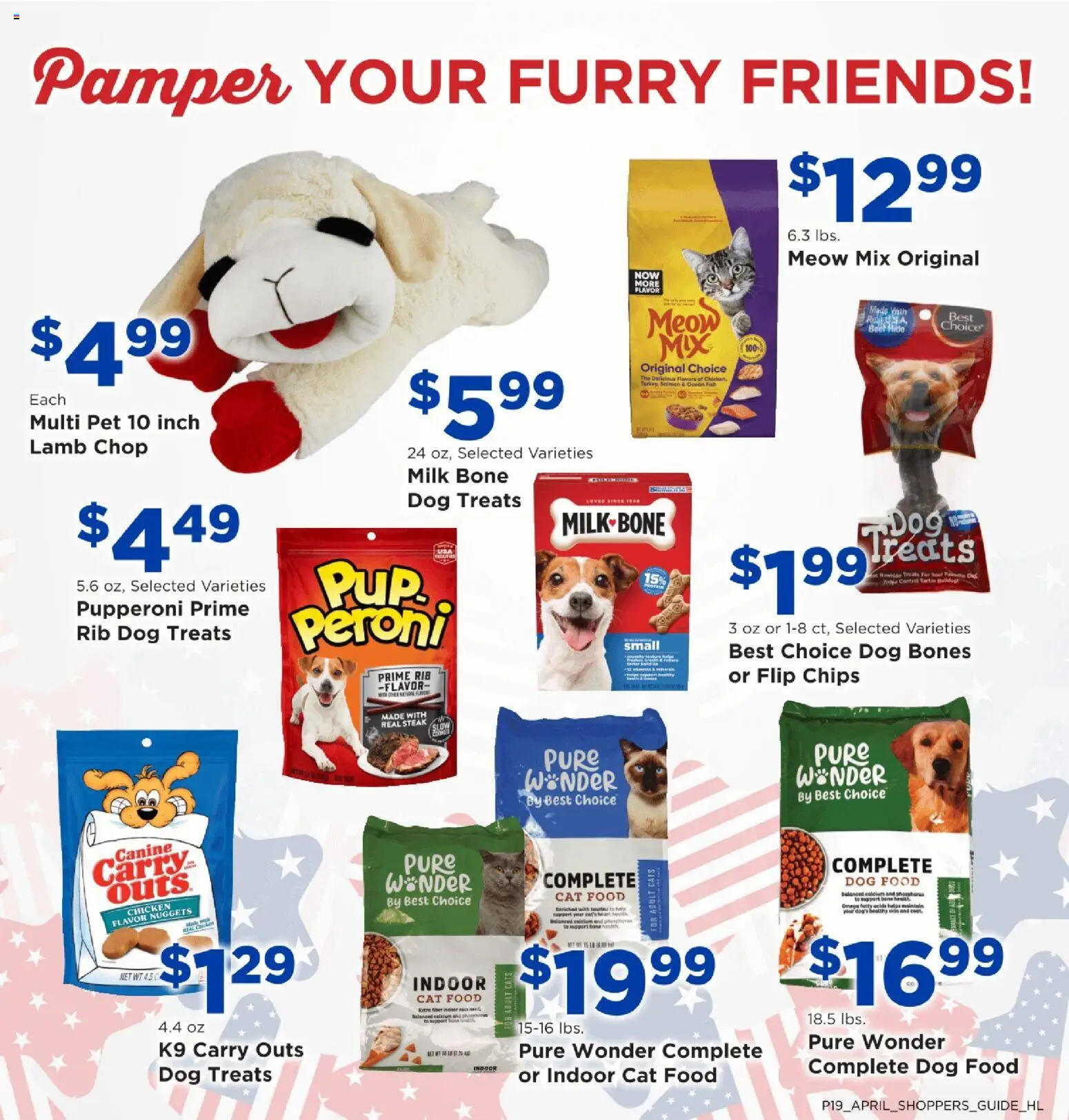 Homeland Bring Savings Home Shopper's Guide - valid from 01.06.2026 | Page: 19 | Products: Dog Food, Milk, Fish, Chips