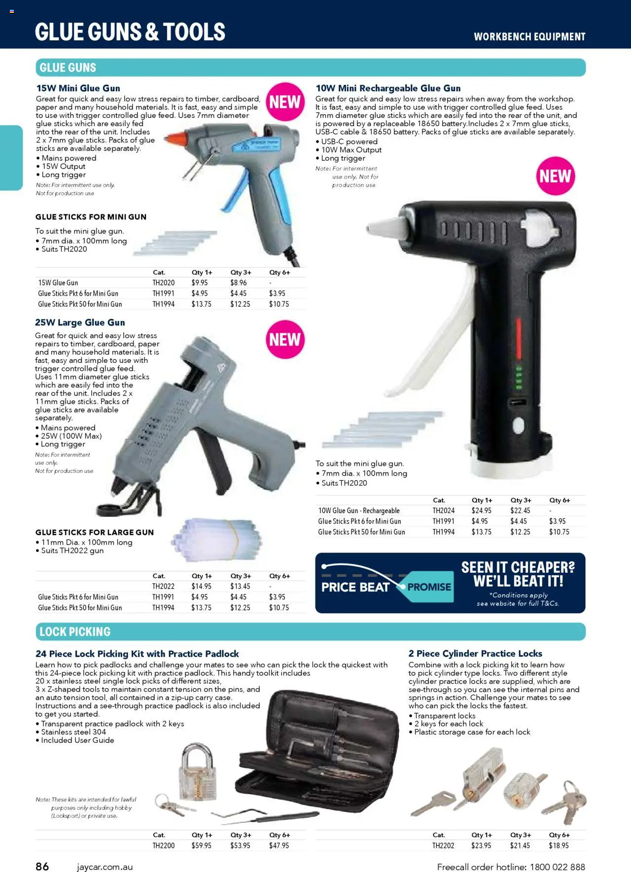 Jaycar catalogue - valid from 09/07/2025 | Page: 86 | Products: Household, Kits, Glue, Case