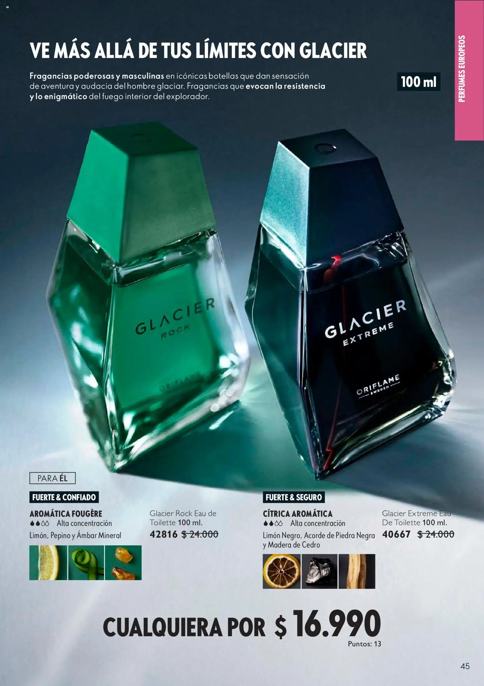 Oriflame Ofertas │ válido desde el 10.07.2026 | Página: 45 | Productos: Limón, Pepino