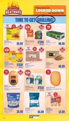 Preview of Wholesale Club weekly flyer / circulaire from shop Wholesale Club valid from Jul 16, 2026 | Page: 8 | Products: Cream, Potatoes, Bath, Ham