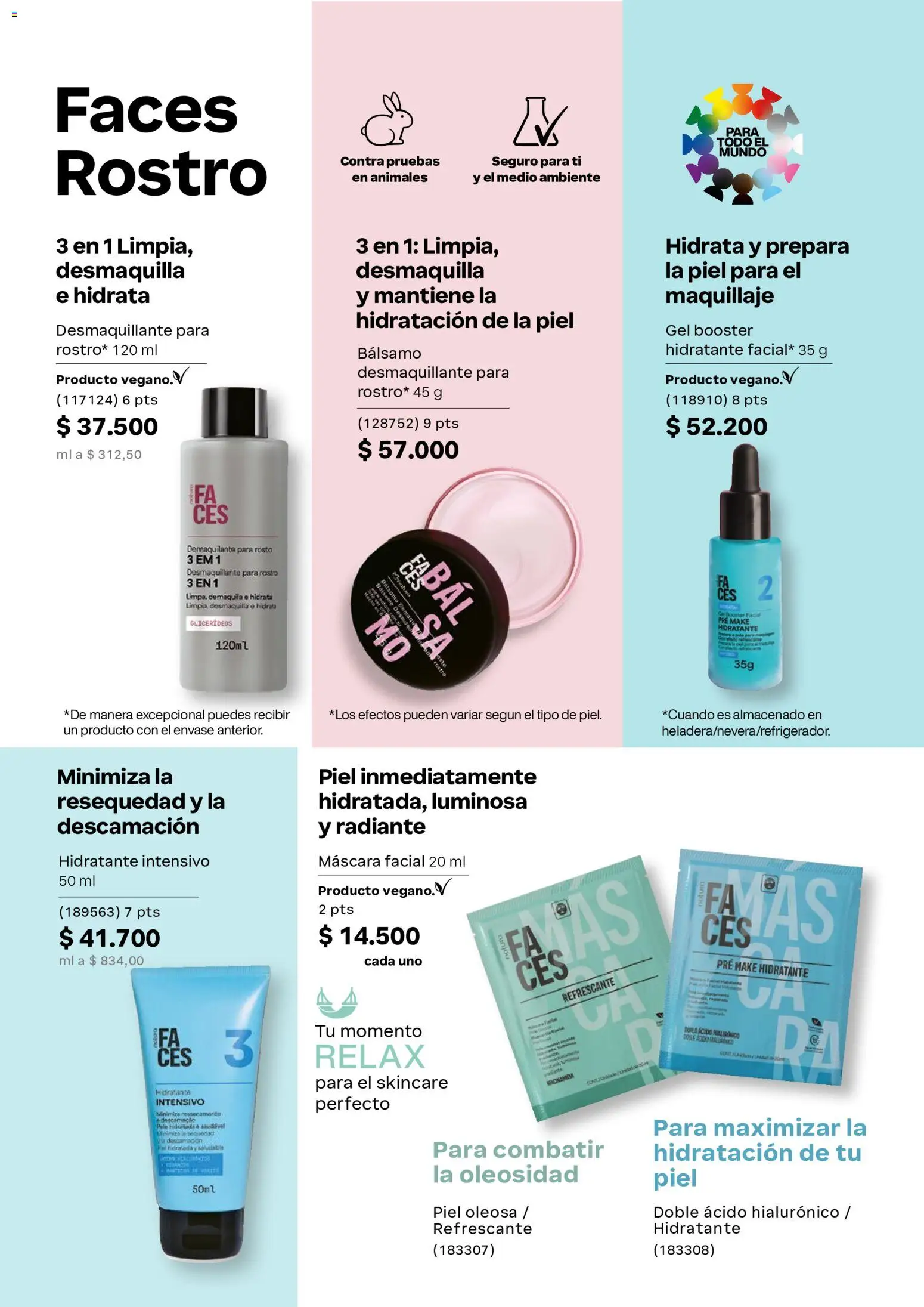 Natura revista - valida desde el 11.06.2026 | Página: 96 | Productos: Bálsamo, Maquillaje, Máscara, Desmaquillante