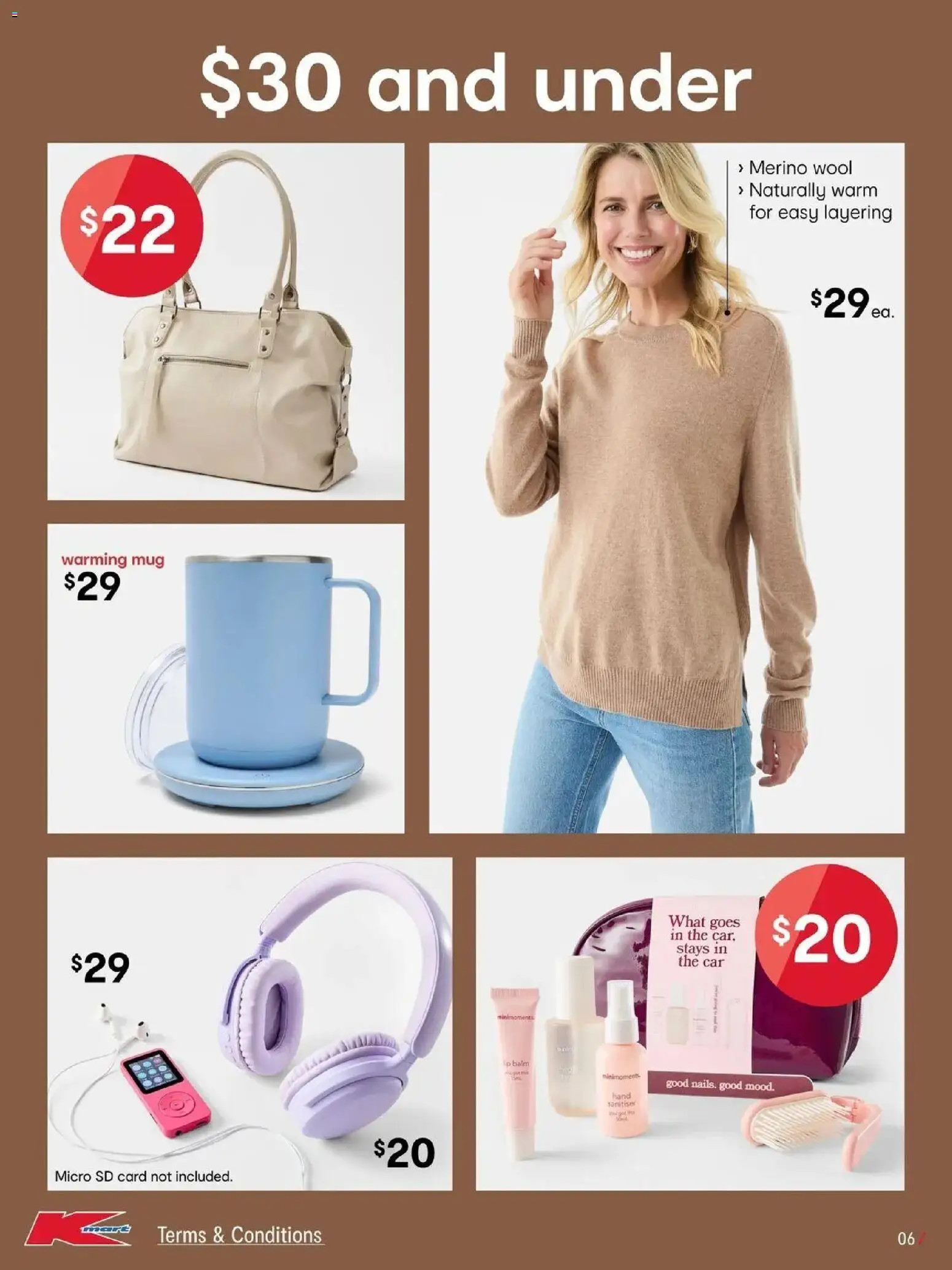 Kmart catalogue - valid from 15.04.2026 | Page: 6 | Products: Hand sanitiser