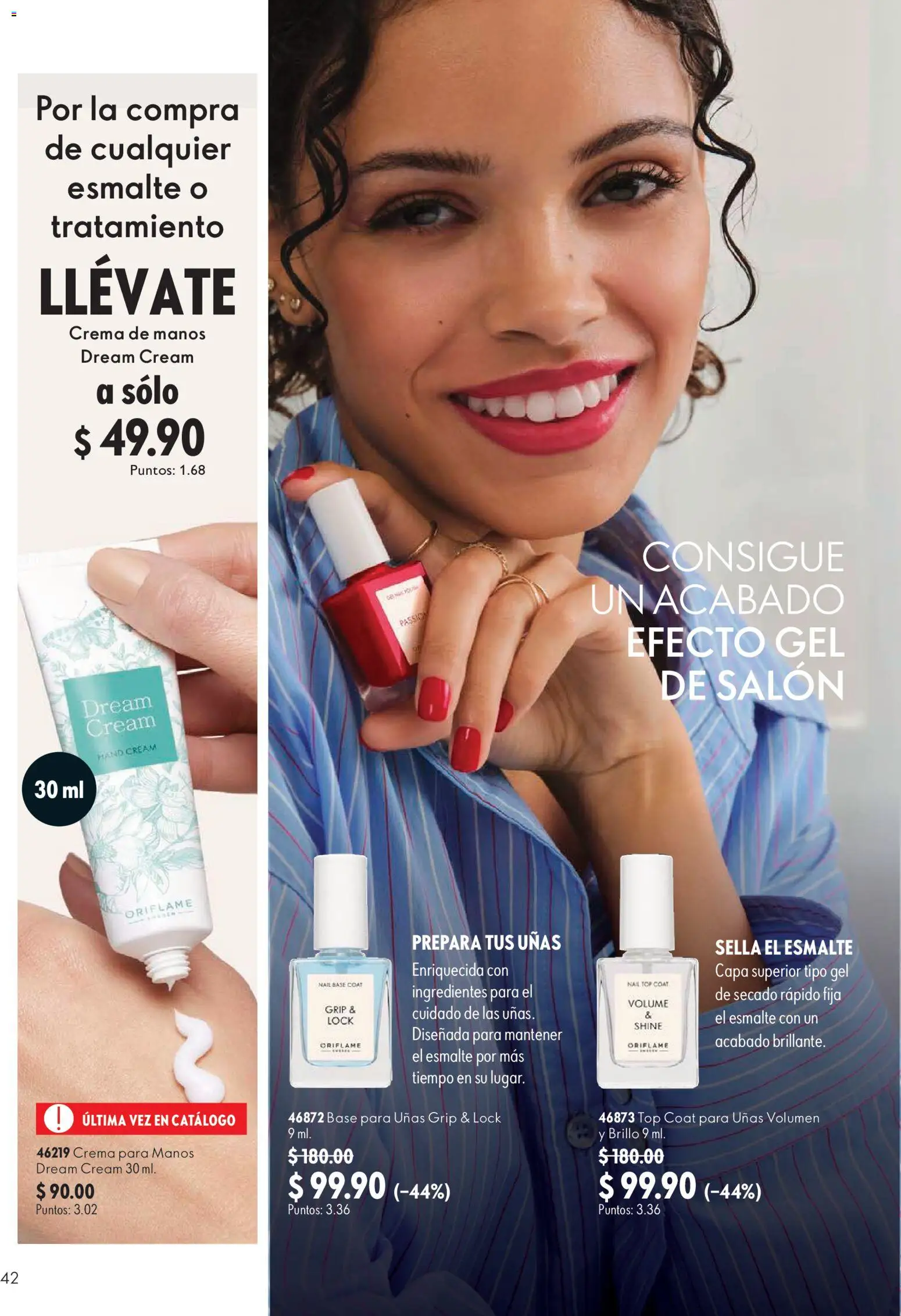 Nuevas ofertas de Oriflame válidas en toda la República Mexicana desde el 24/10/2026. ¡Encuentra las mejores ofertas en Oriflame Buen Mes! | Página: 42