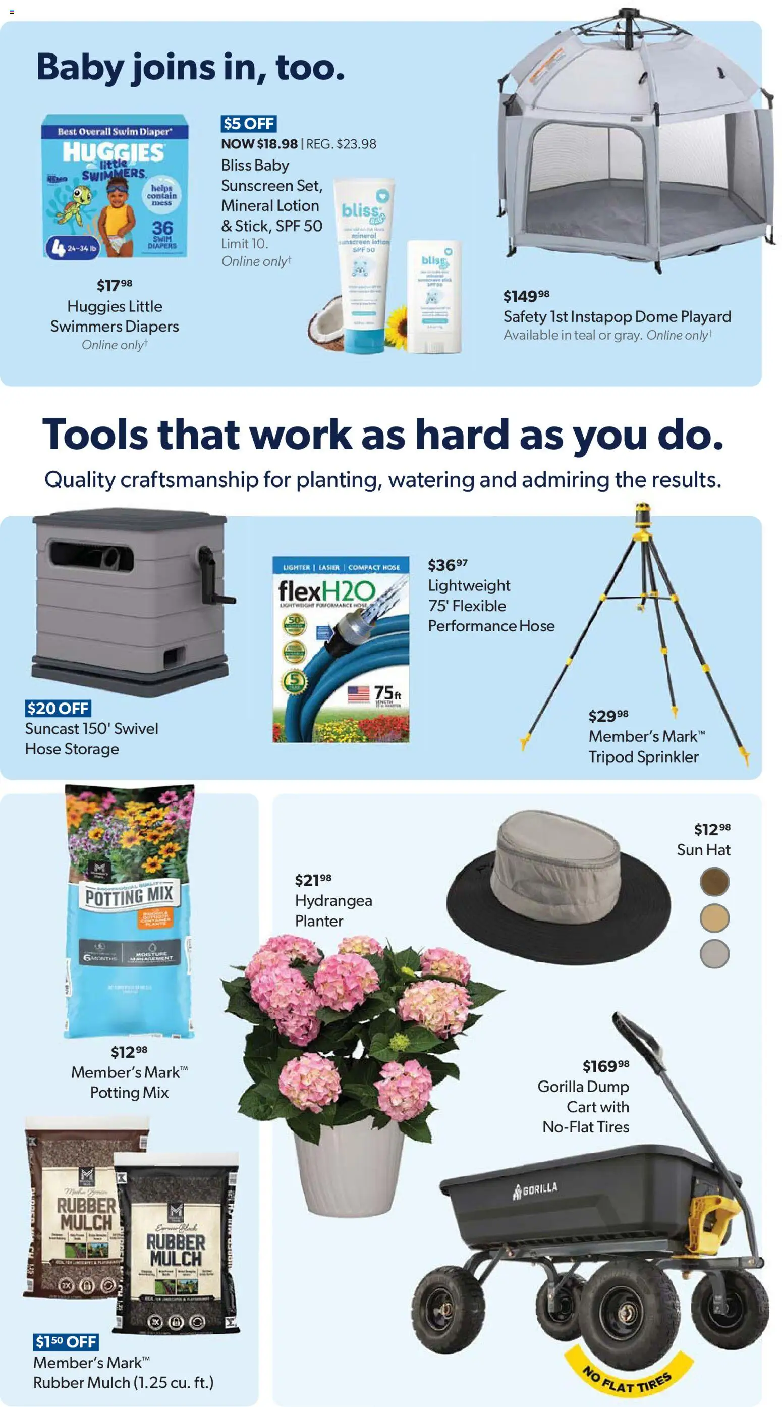 Sam's Club Weekly Ad - valid from 29.04.2026 | Page: 35 | Products: Swivel, Sunscreen, Hat, Lighter