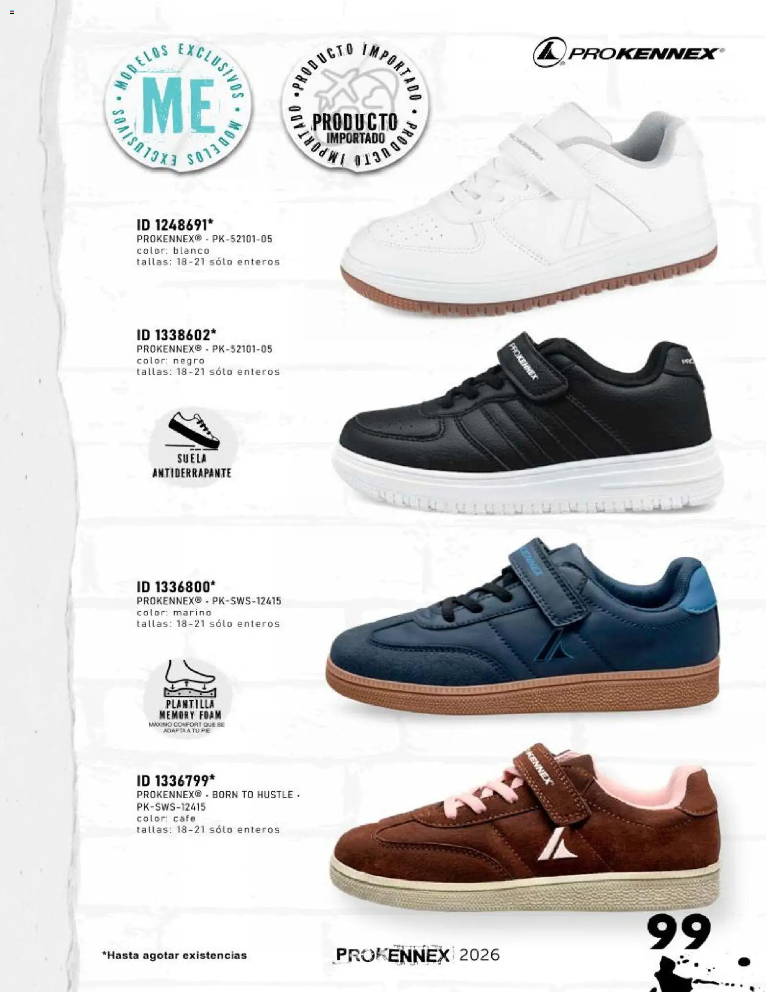 Nuevas ofertas de Price Shoes válidas en toda la República Mexicana desde el 15/09/2026. ¡Encuentra las mejores ofertas en Price Shoes catálogo Prokennex! | Página: 99 | Productos: Café