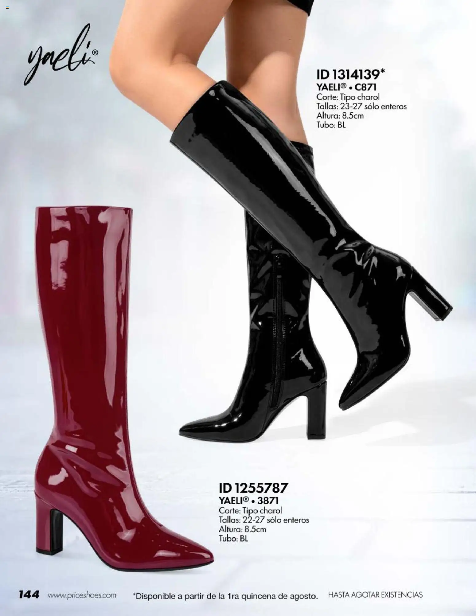 Nuevas ofertas de Price Shoes válidas en toda la República Mexicana desde el 18/07/2026. ¡Encuentra las mejores ofertas en Price Shoes catálogo Botas! | Página: 144
