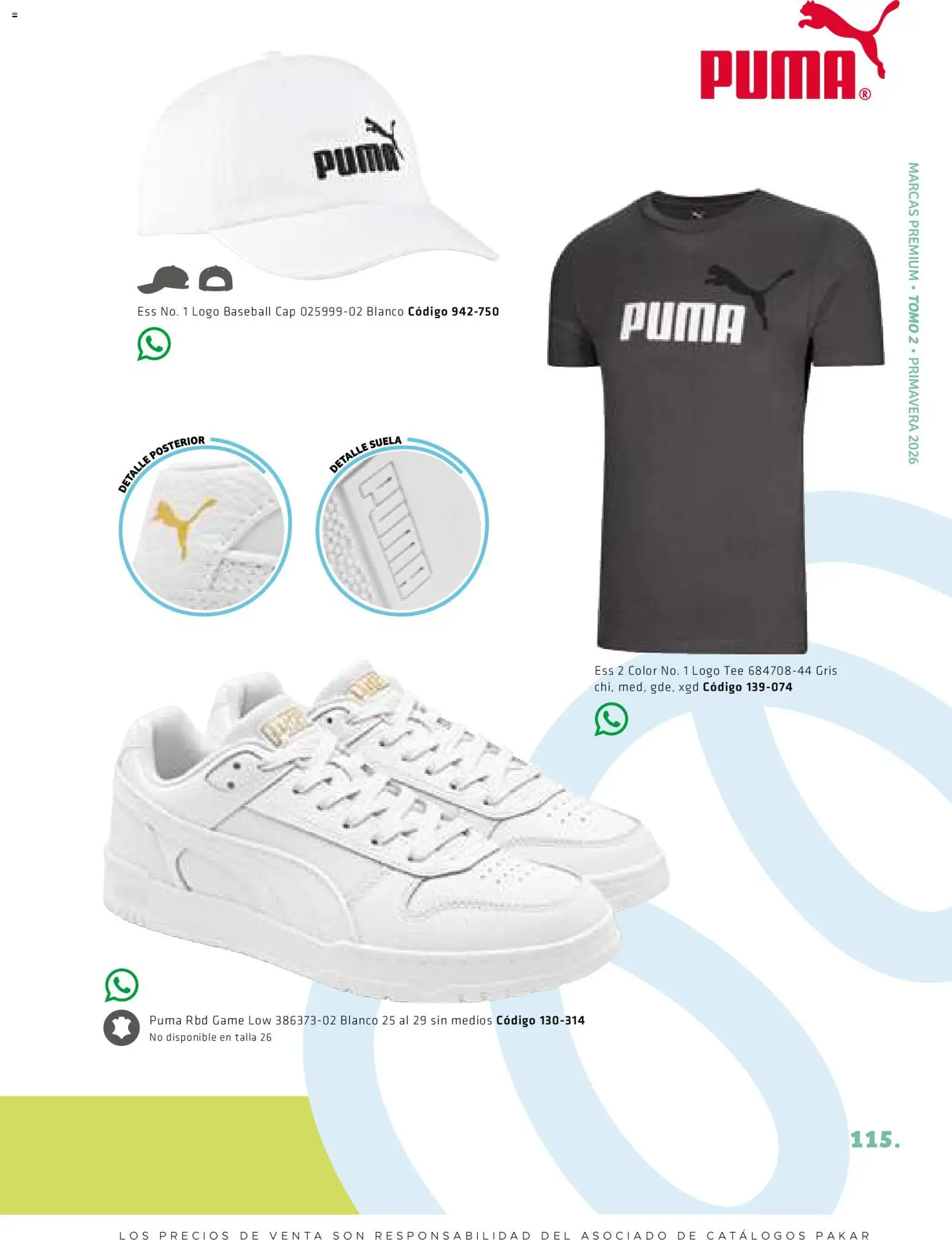 Nuevas ofertas de SC Pakar válidas en toda la República Mexicana desde el 27/02/2026. ¡Encuentra las mejores ofertas en SC Pakar catálogo Premium Men Tomo 2! | Página: 115