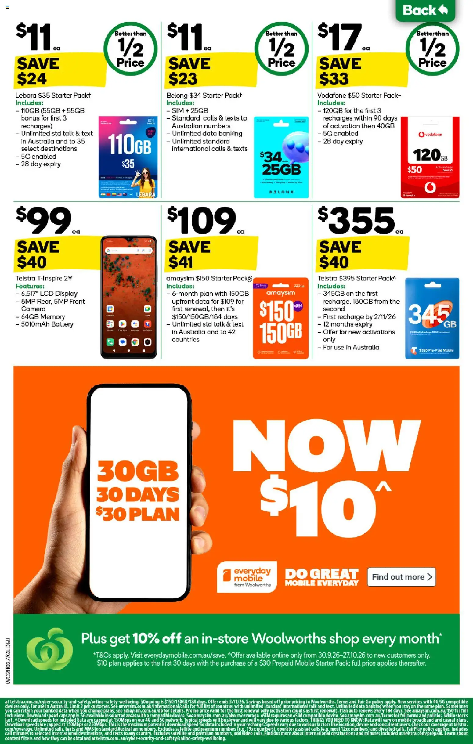 Woolworths catalogue - valid from 21/10/2026 | Page: 50