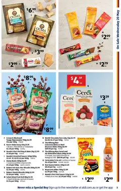 Preview of Aldi Snow Gear - valid from 20.05.2026 | Page: 3 | Products: Milk, Juice, Salt, Chilli