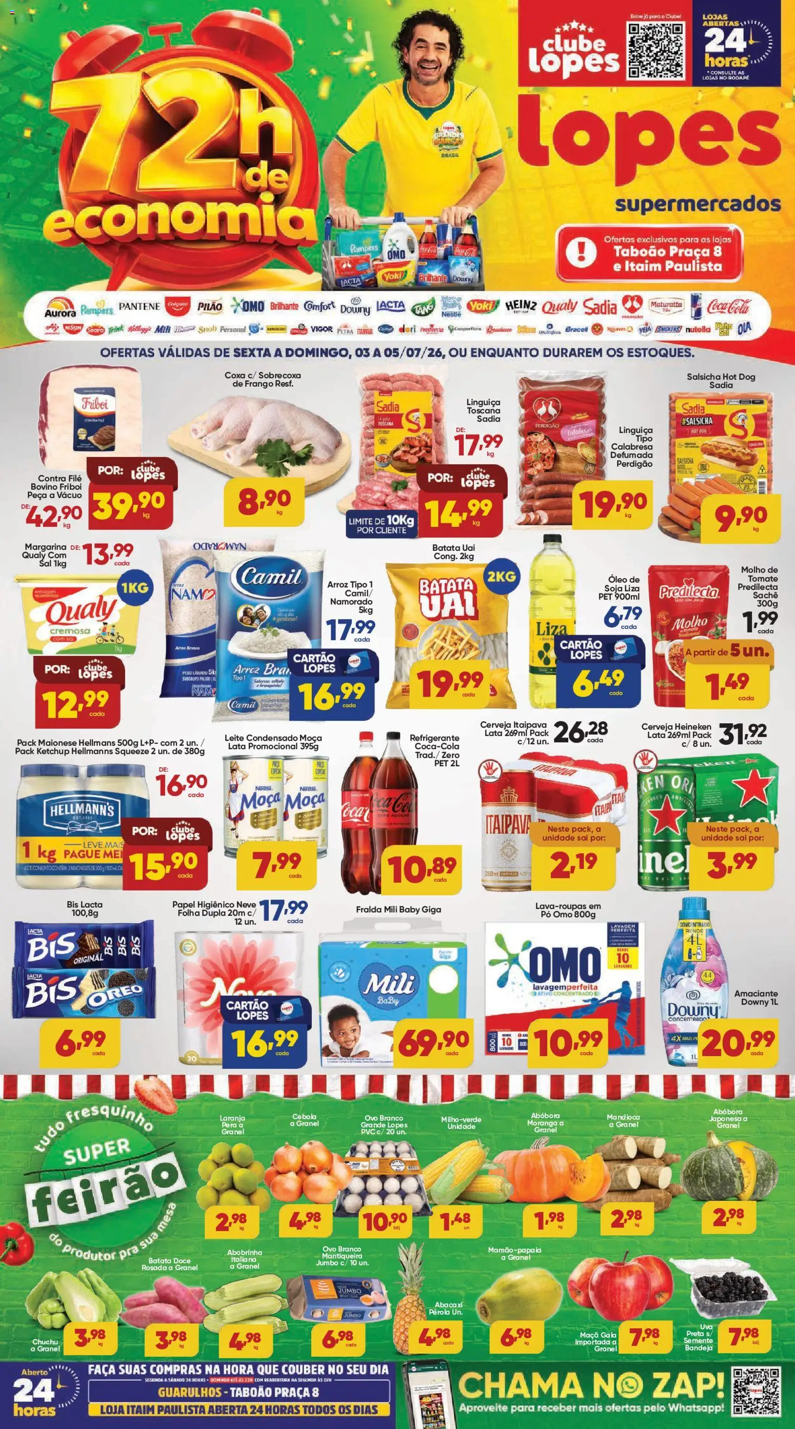Lopes Supermercados Folheto - válido de 03/07/2026 | Página: 1