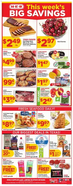 Preview of H-E-B weekly ads valid from 17.06.2026