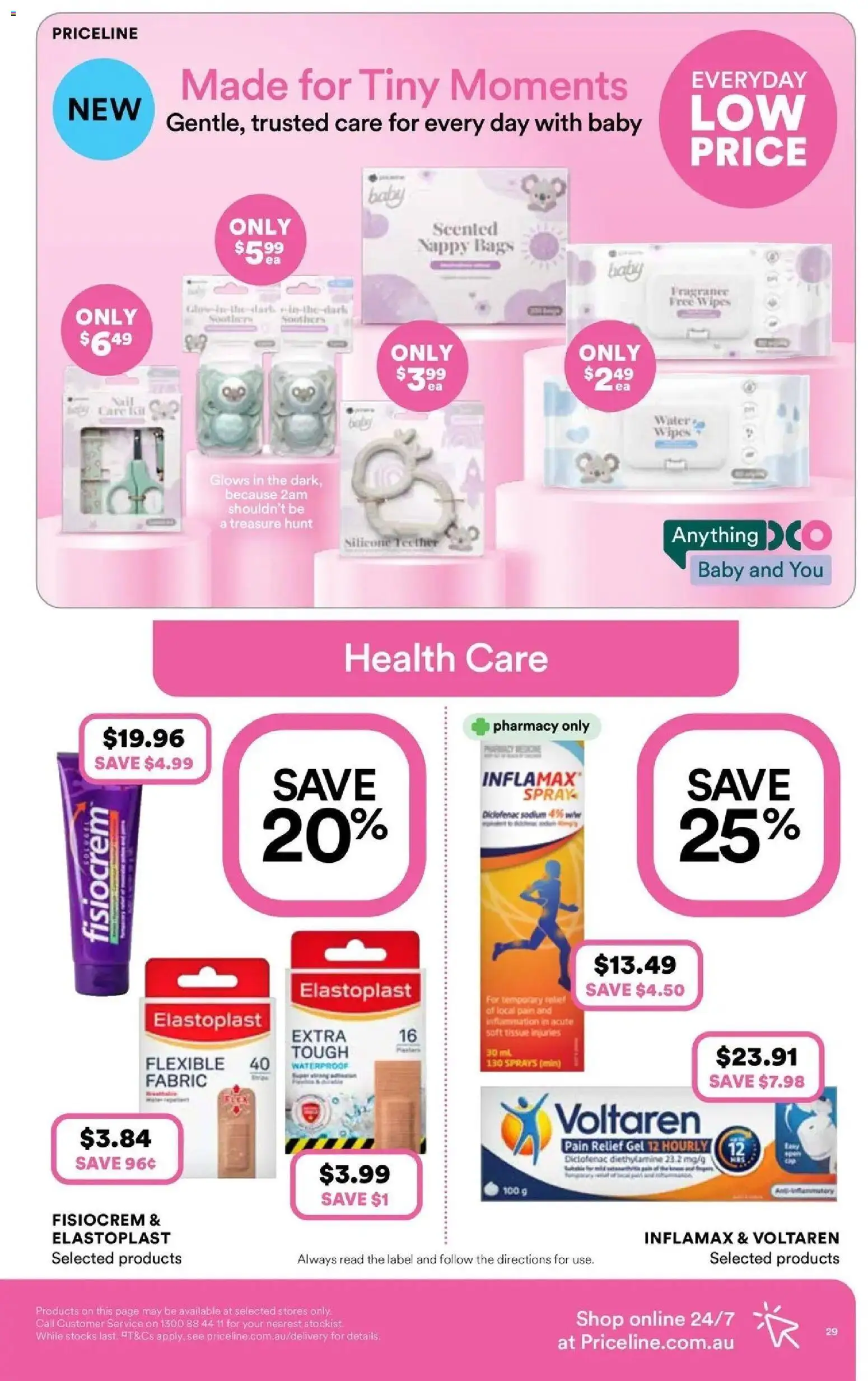 Priceline Pharmacy catalogue Seven Hills - 24/09/2026 > weekly / monthly specials | Page: 29 | Products: Fragrance, Pain relief