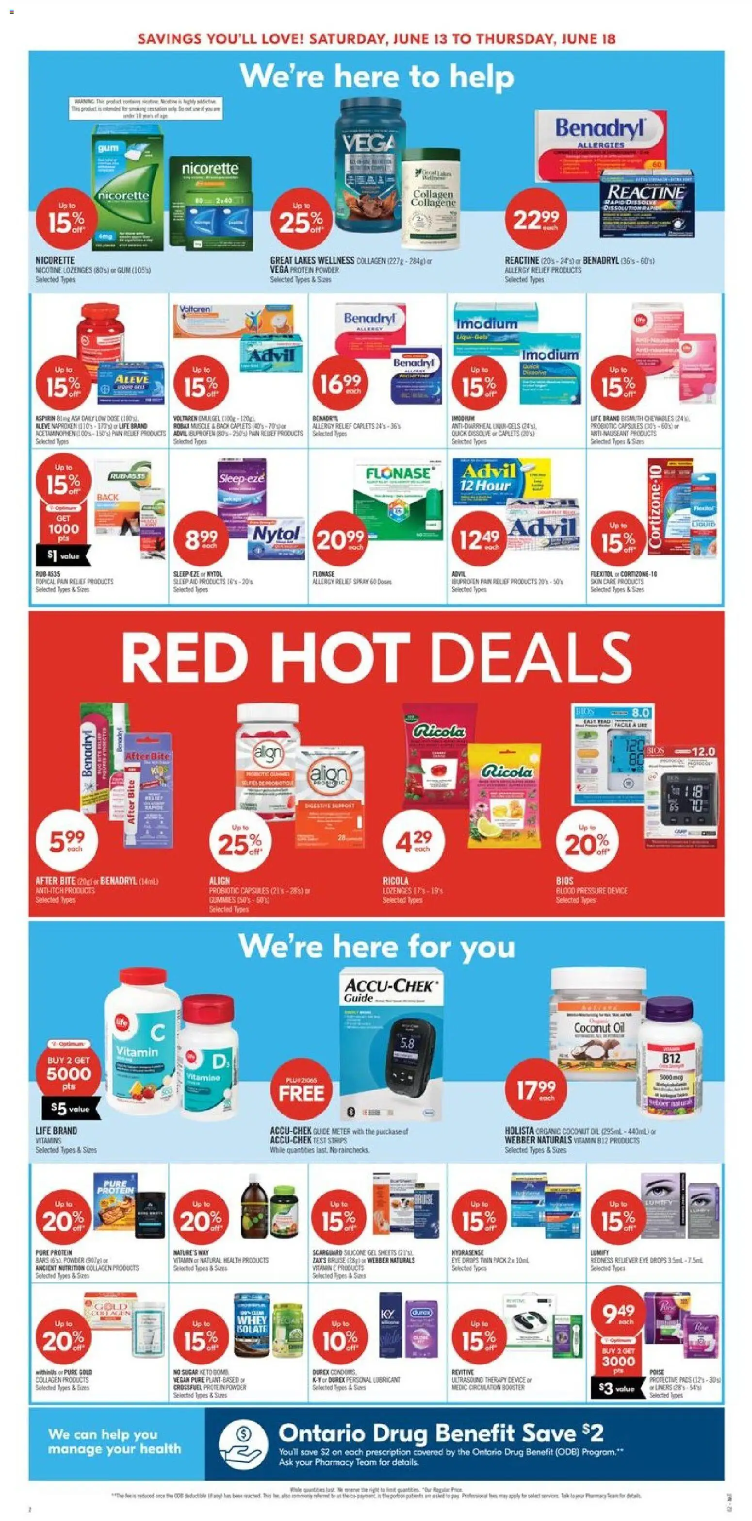 Shoppers flyer valid from 12.06.2026 | Page: 3 | Products: Powder, Oil