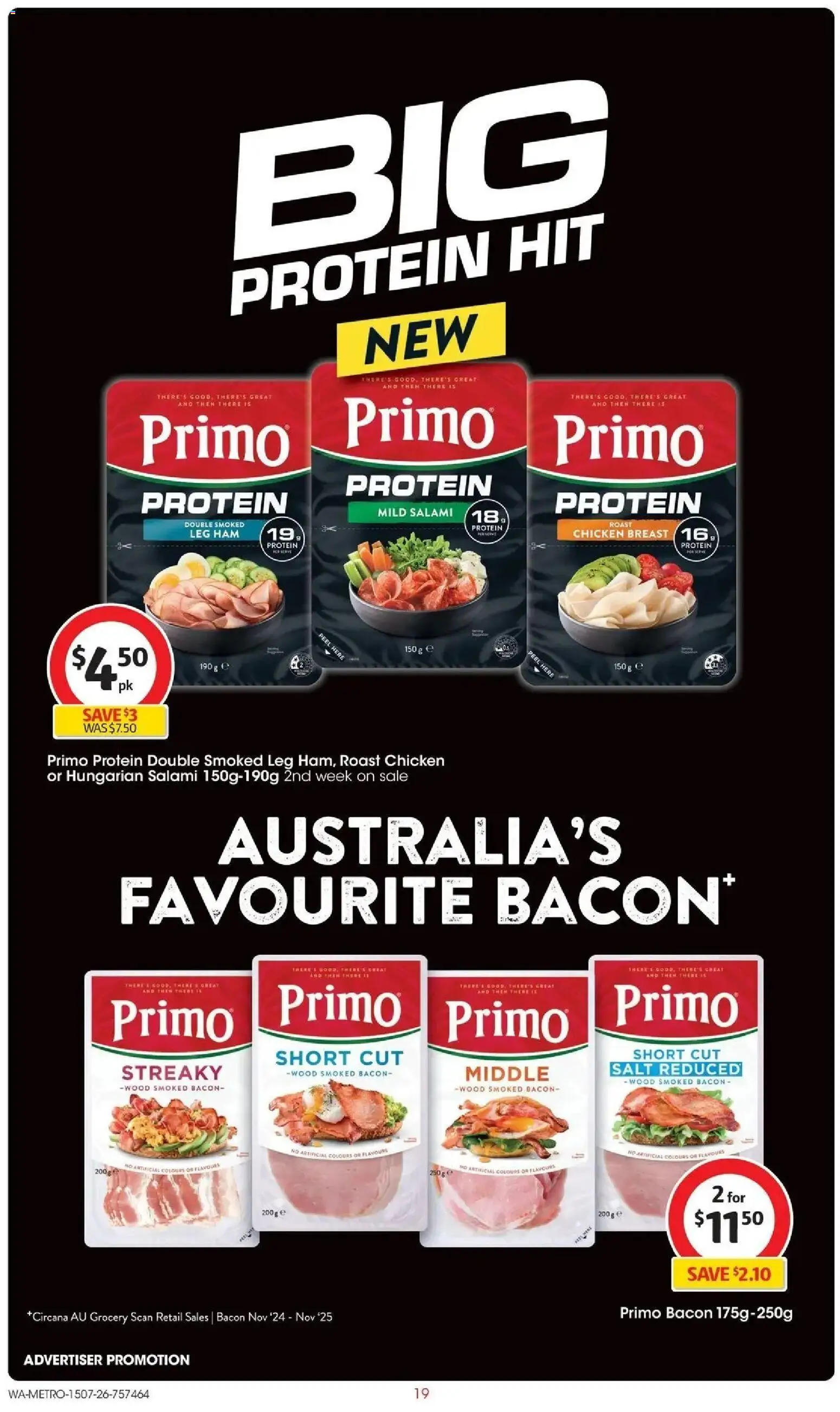 Coles catalogue - valid from 15/07/2026 | Page: 19 | Products: Protein, Chicken, Salt, Roast