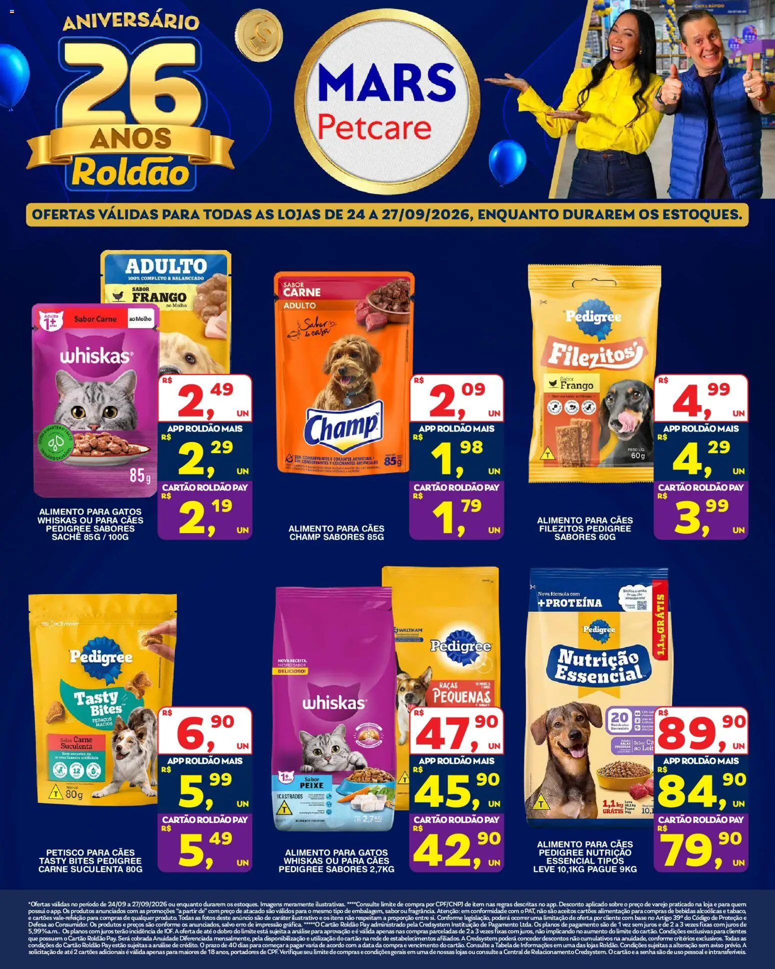 Roldão Folheto - válido de 24/09/2026 | Página: 1 | Produtos: Bebidas, Carne, Frango, Proteína