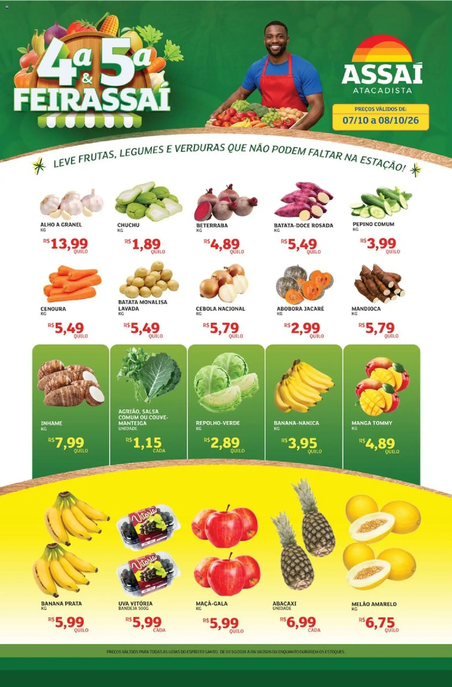 Assaí Atacadista Folheto - válido de 07/10/2026 | Página: 1