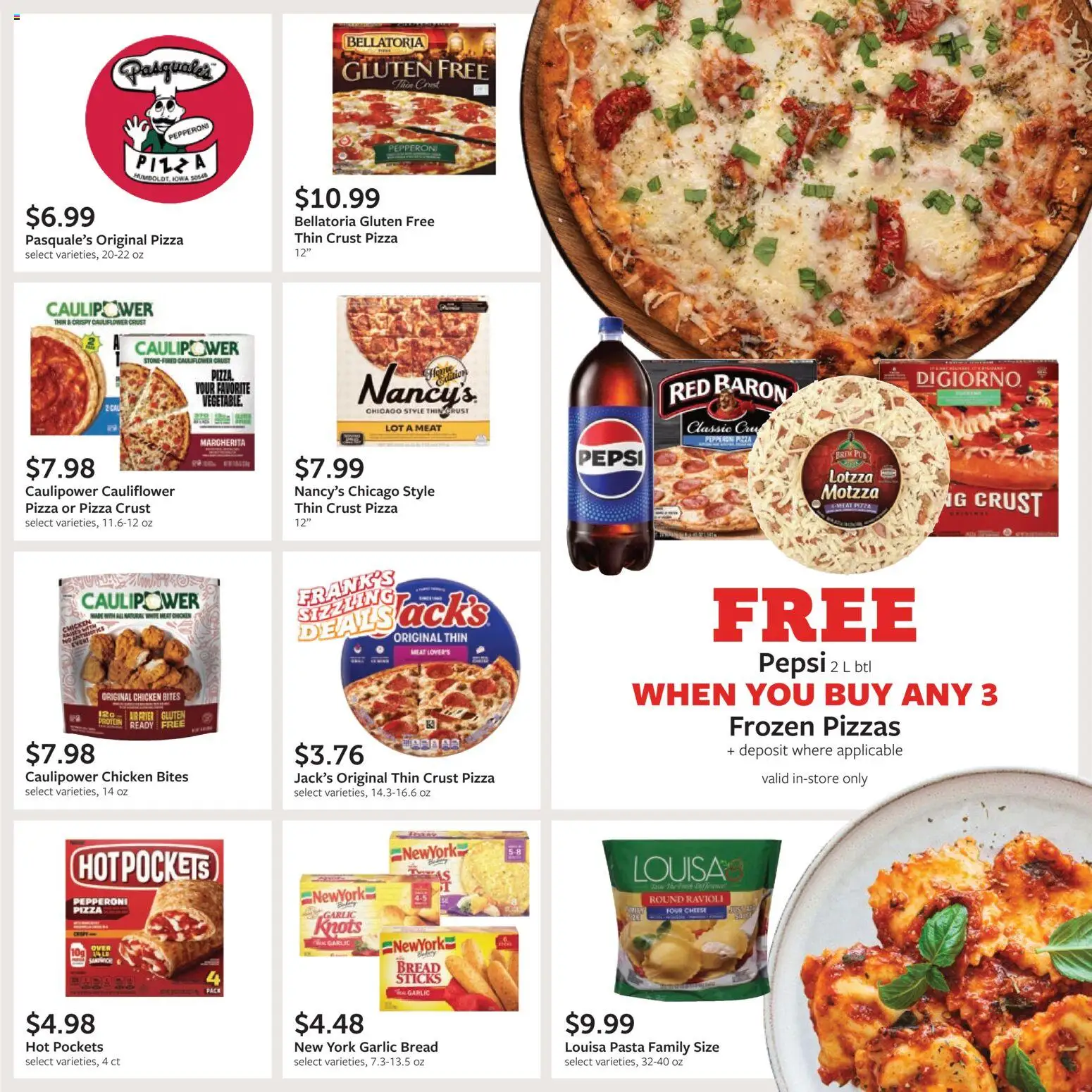 Fareway Monthly Ad - valid from 04.05.2026 | Page: 27 | Products: Cheese, Bread, Garlic, Cauliflower